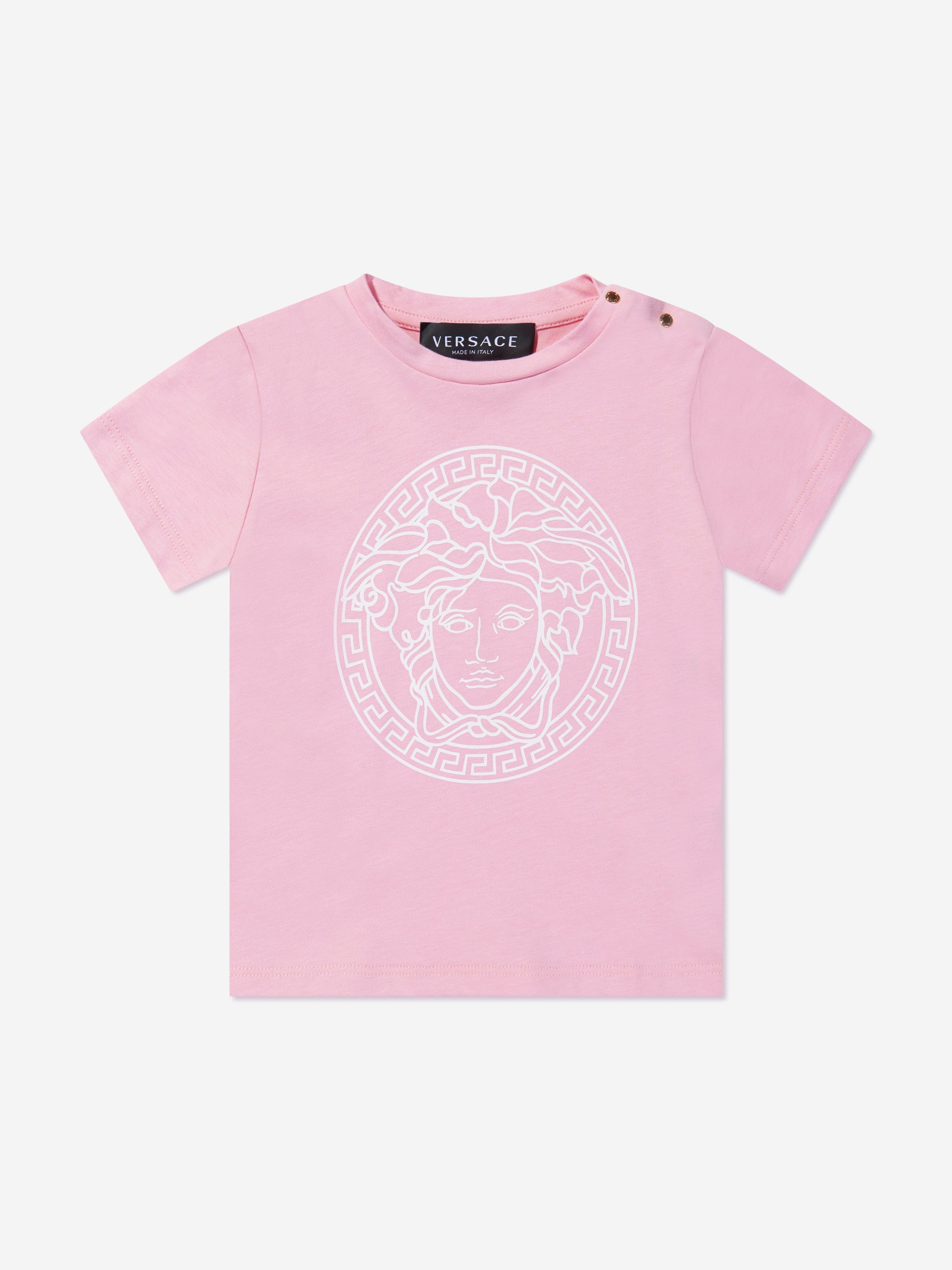 Versace Baby Girls Medusa Logo T-Shirt