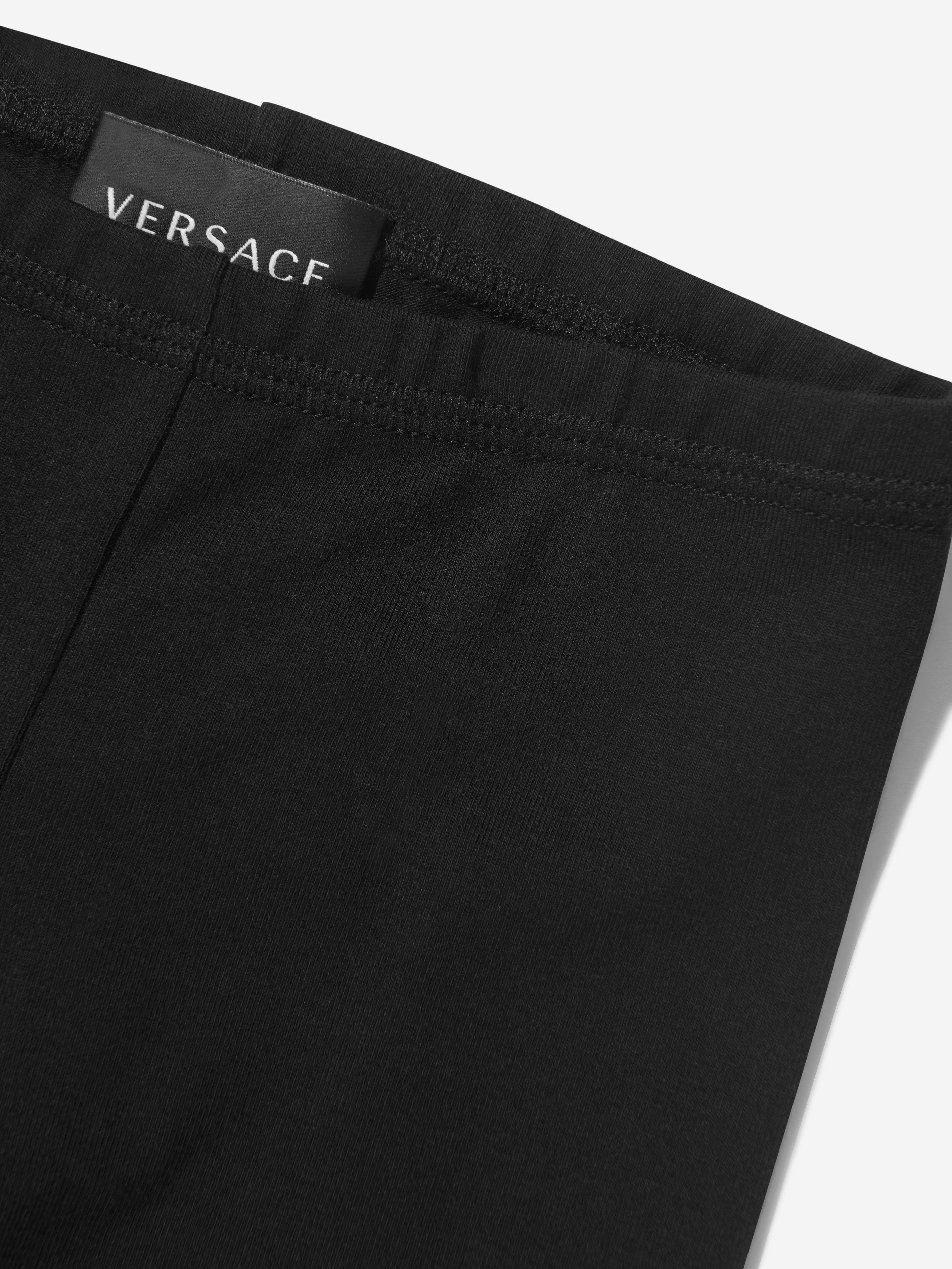 Versace Baby Girls Logo Leggings