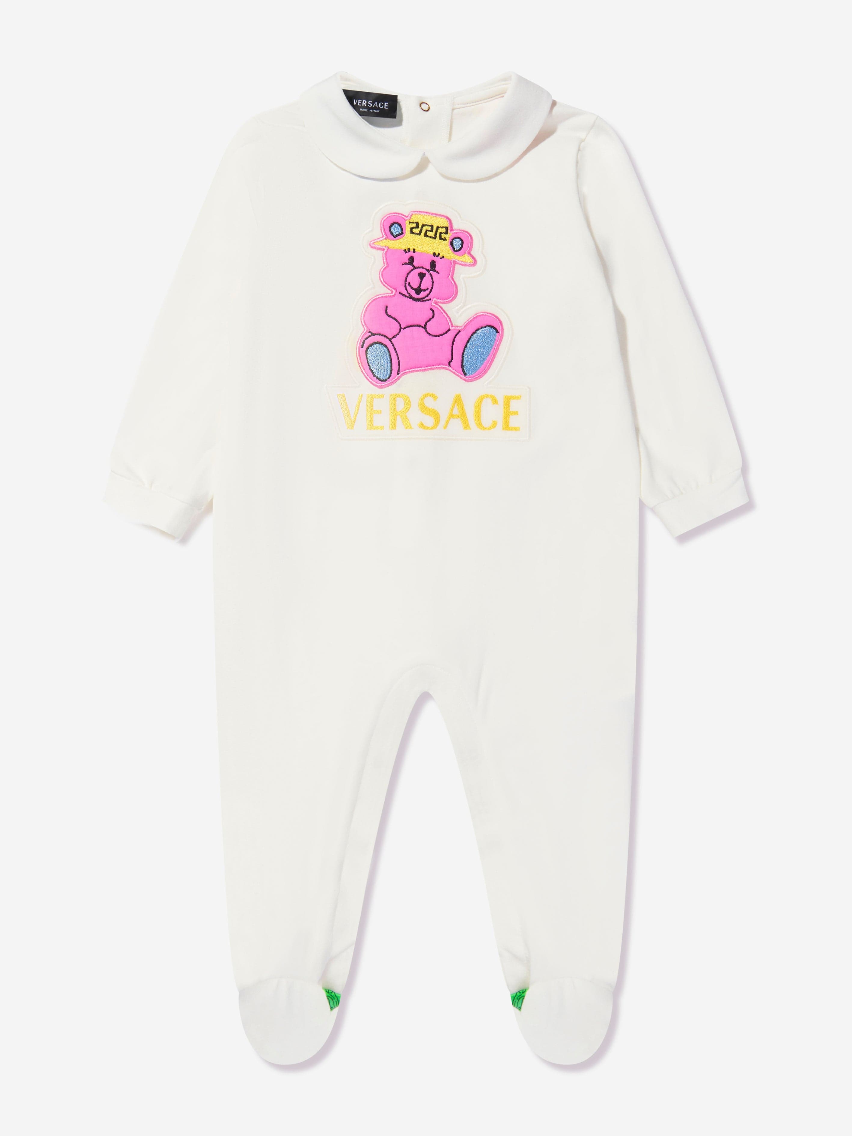 Versace Baby Girls Bear Babygrow