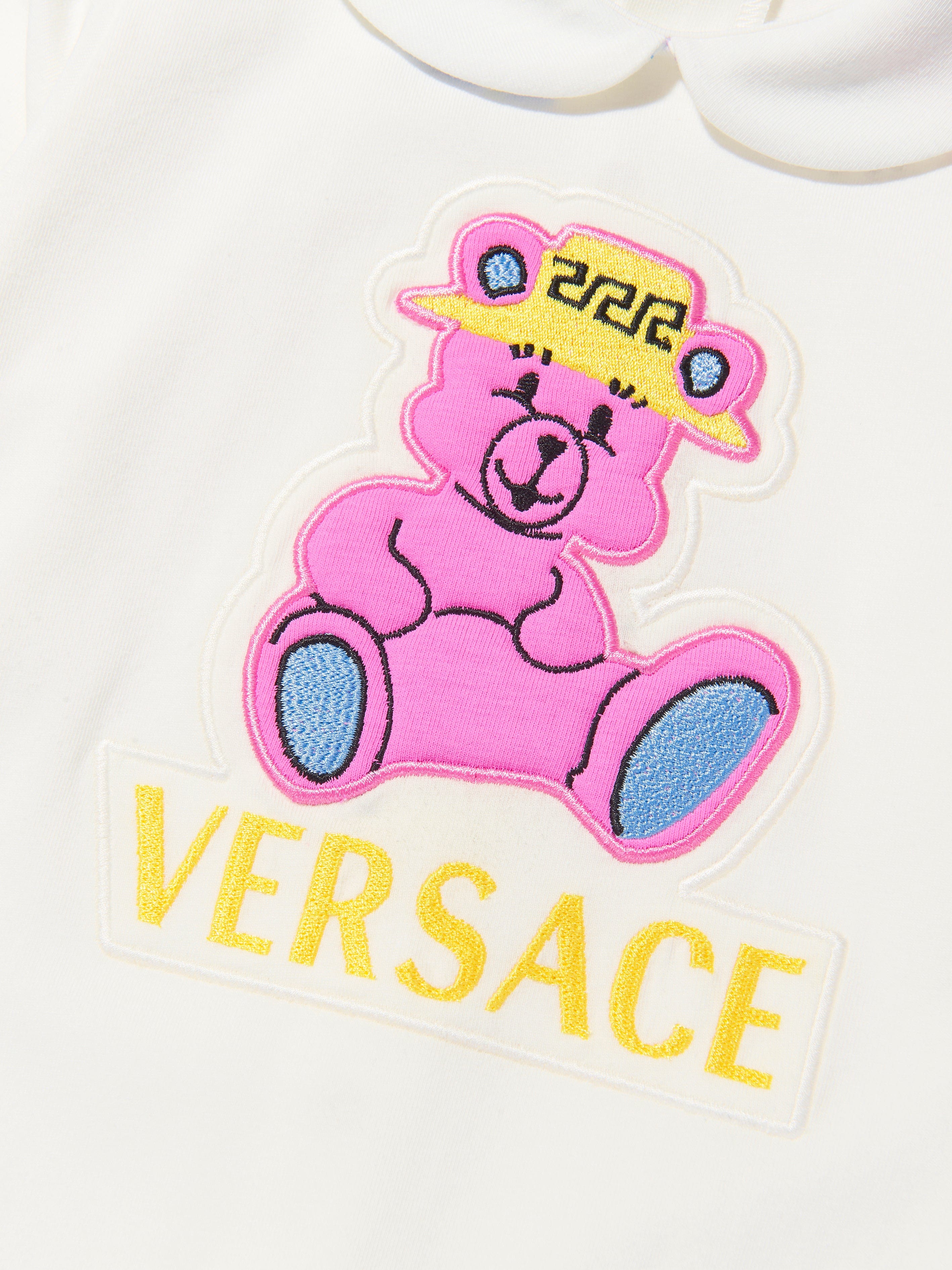 Versace Baby Girls Bear Babygrow