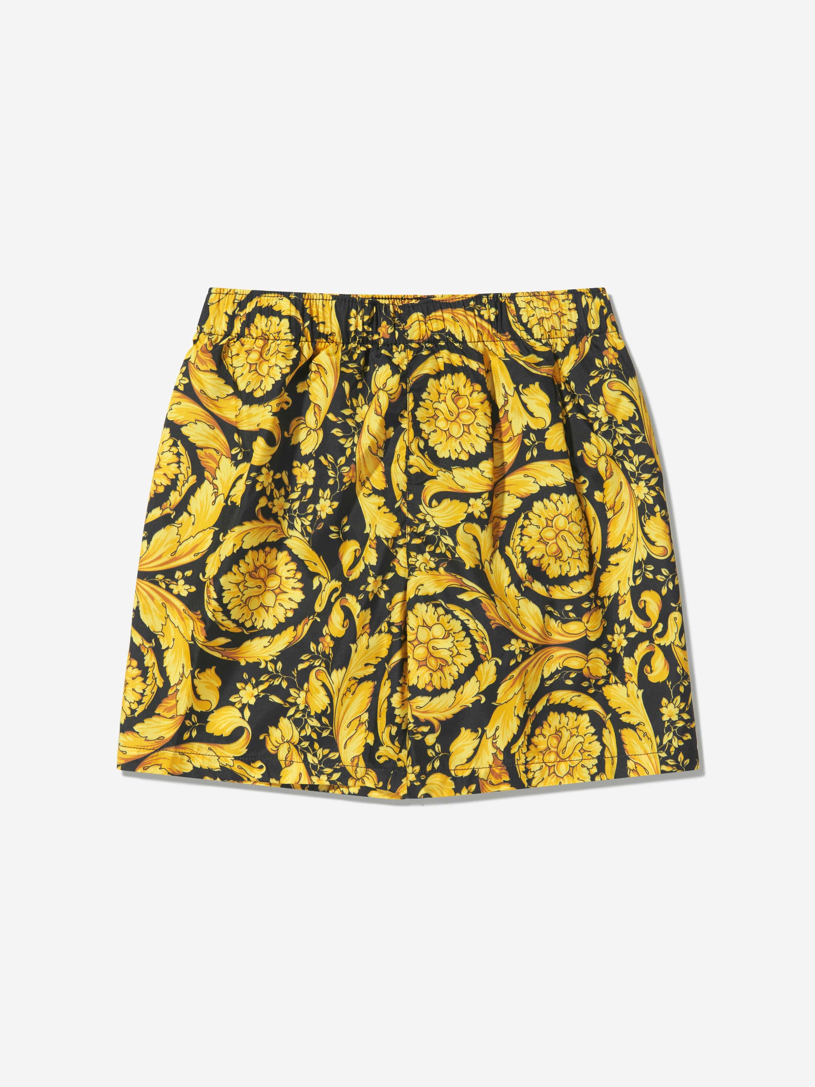 Versace Boys Barocco Print Swim Shorts