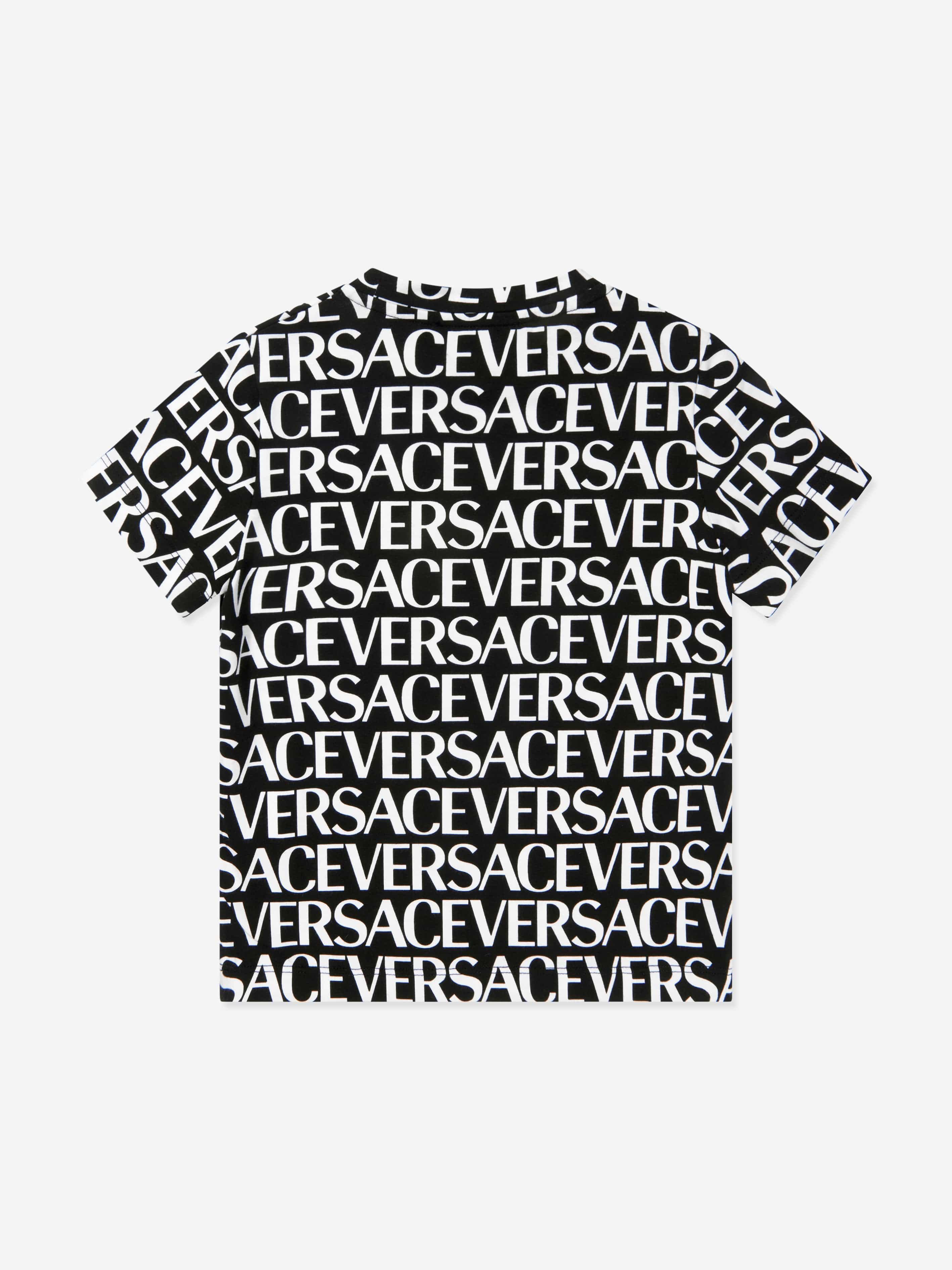 Versace Kids Logo Print T-Shirt