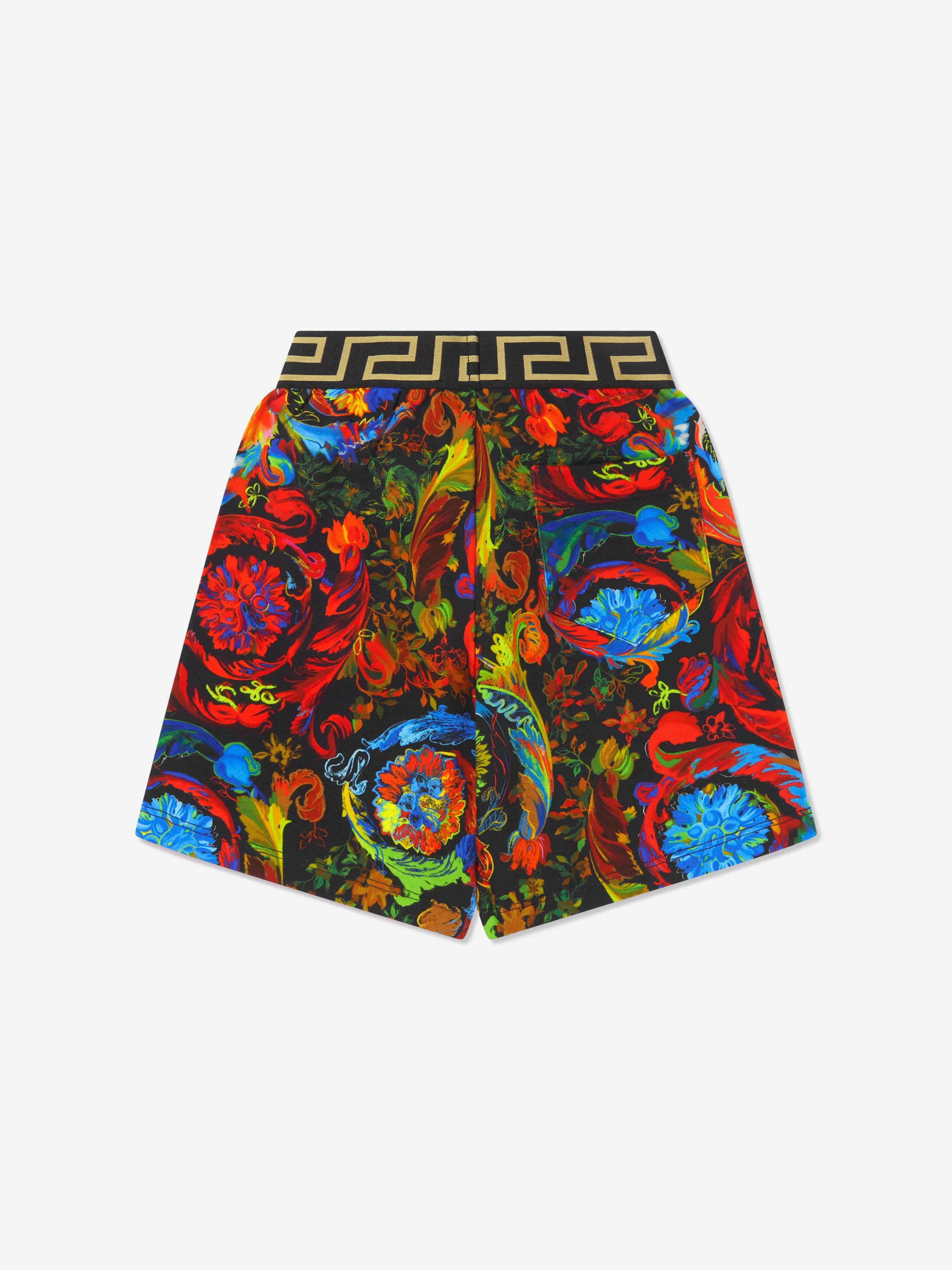 Versace Boys Kaleidoscopic Barocco Shorts