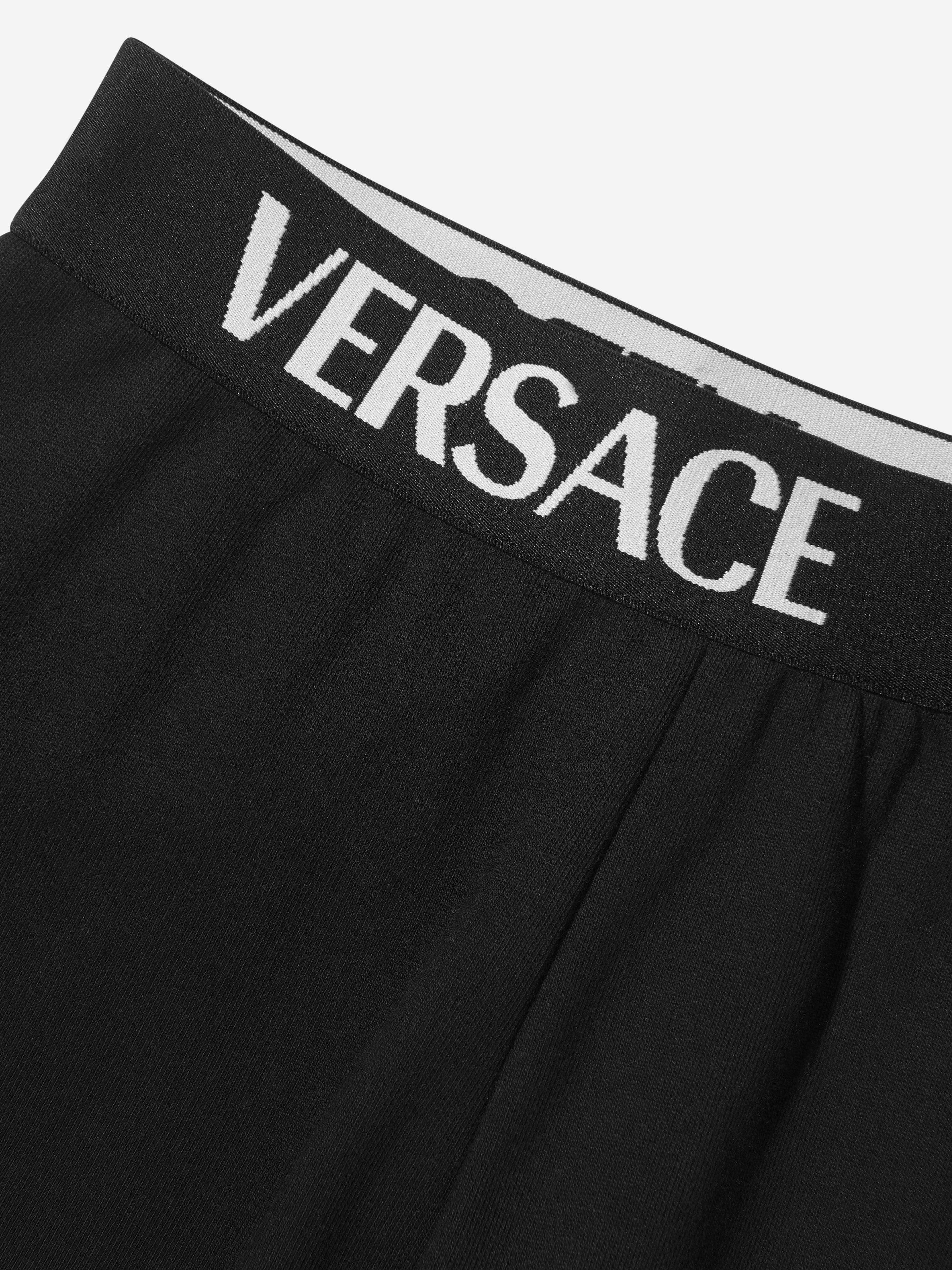 Versace Boys Logo Trim Joggers