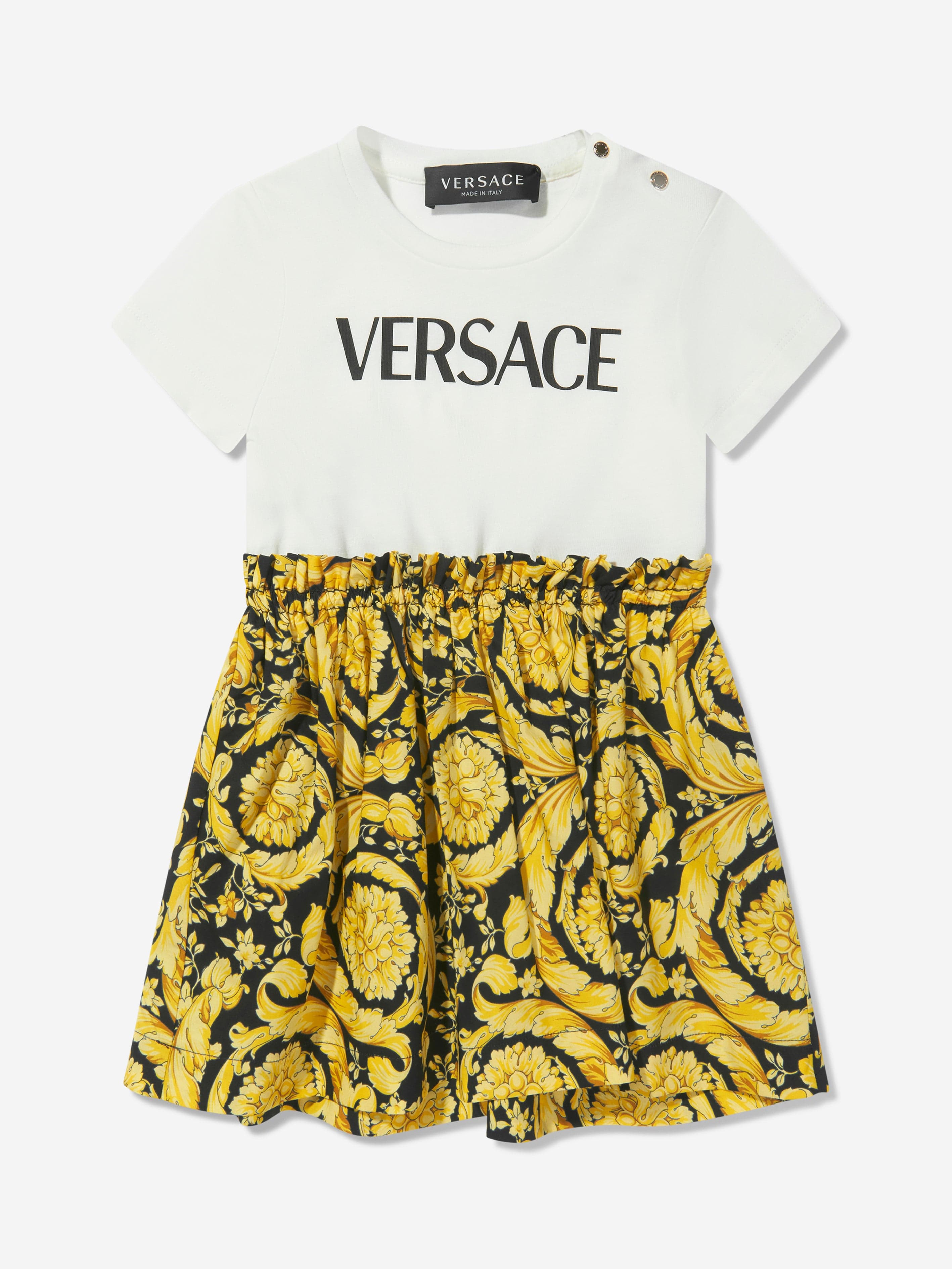 Versace Baby Girls Baroque Print Dress