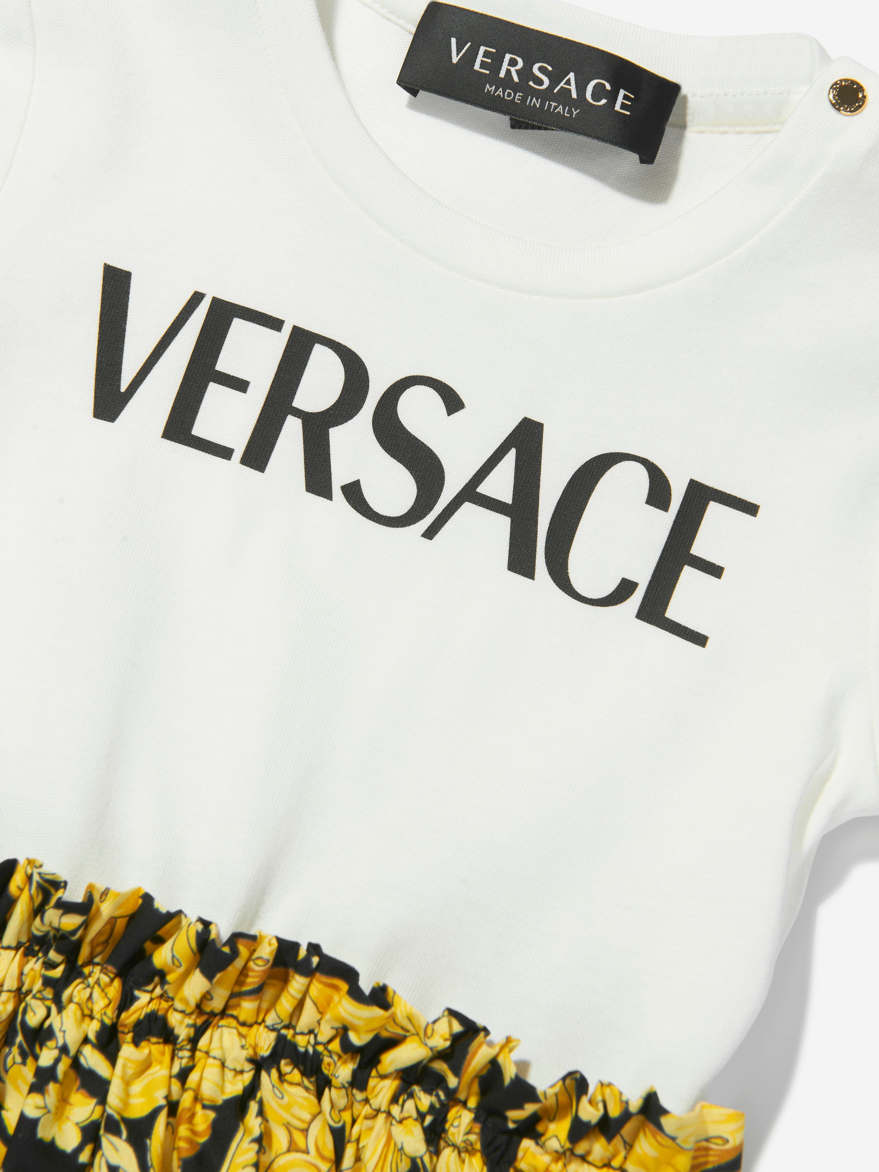 Versace Baby Girls Baroque Print Dress