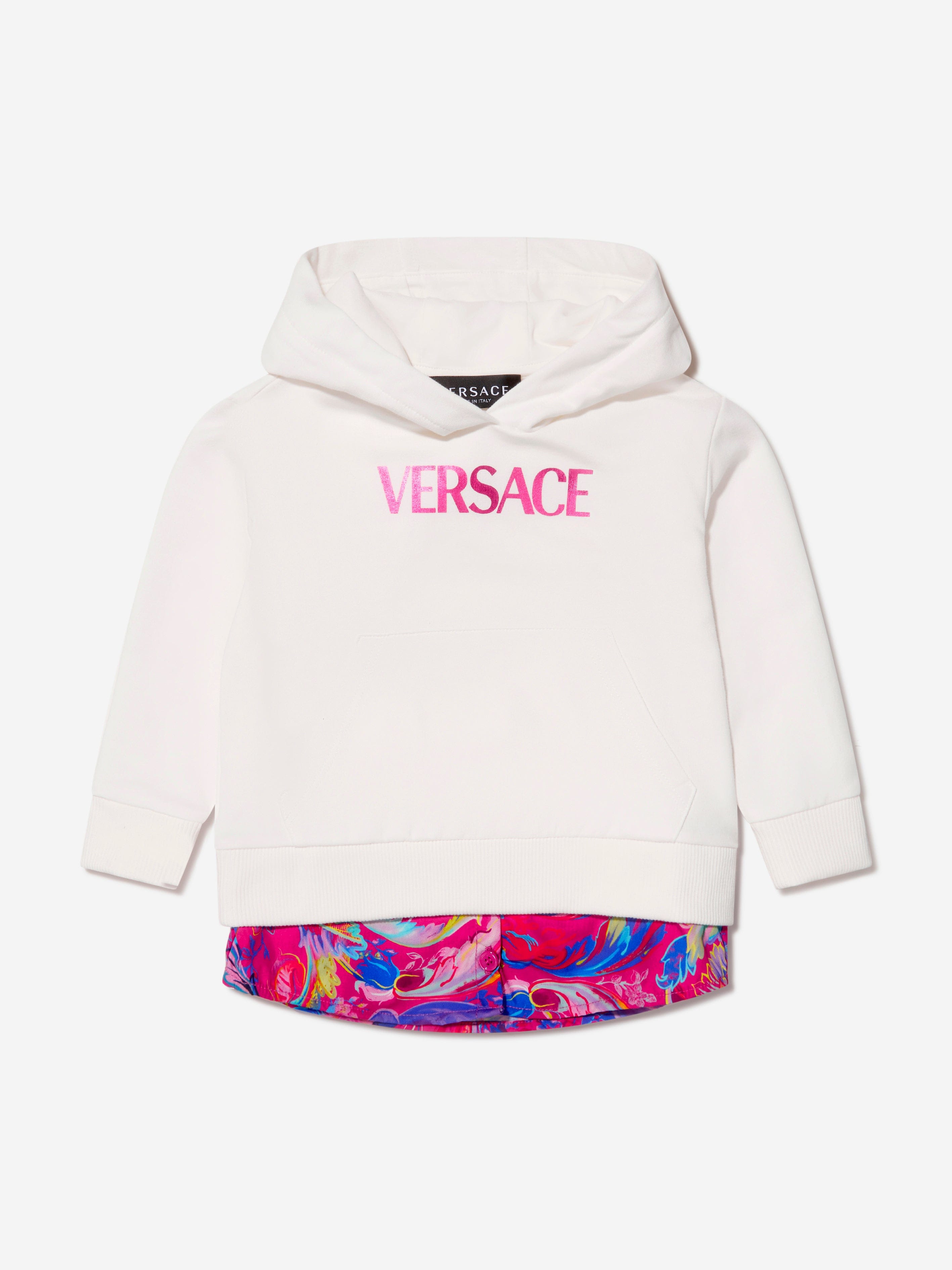 Versace Baby Girls Hooded Sweater Dress