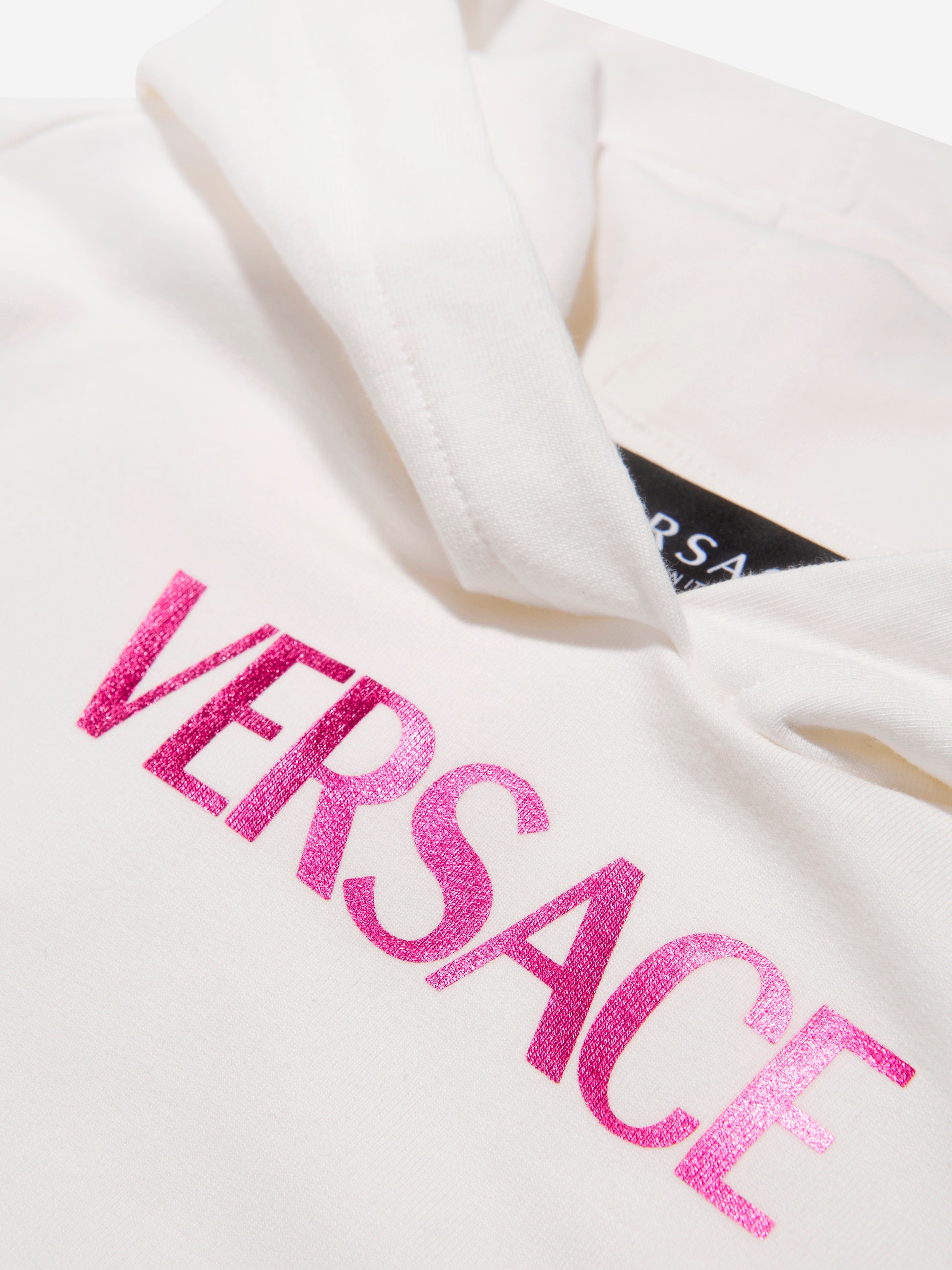 Versace Baby Girls Hooded Sweater Dress