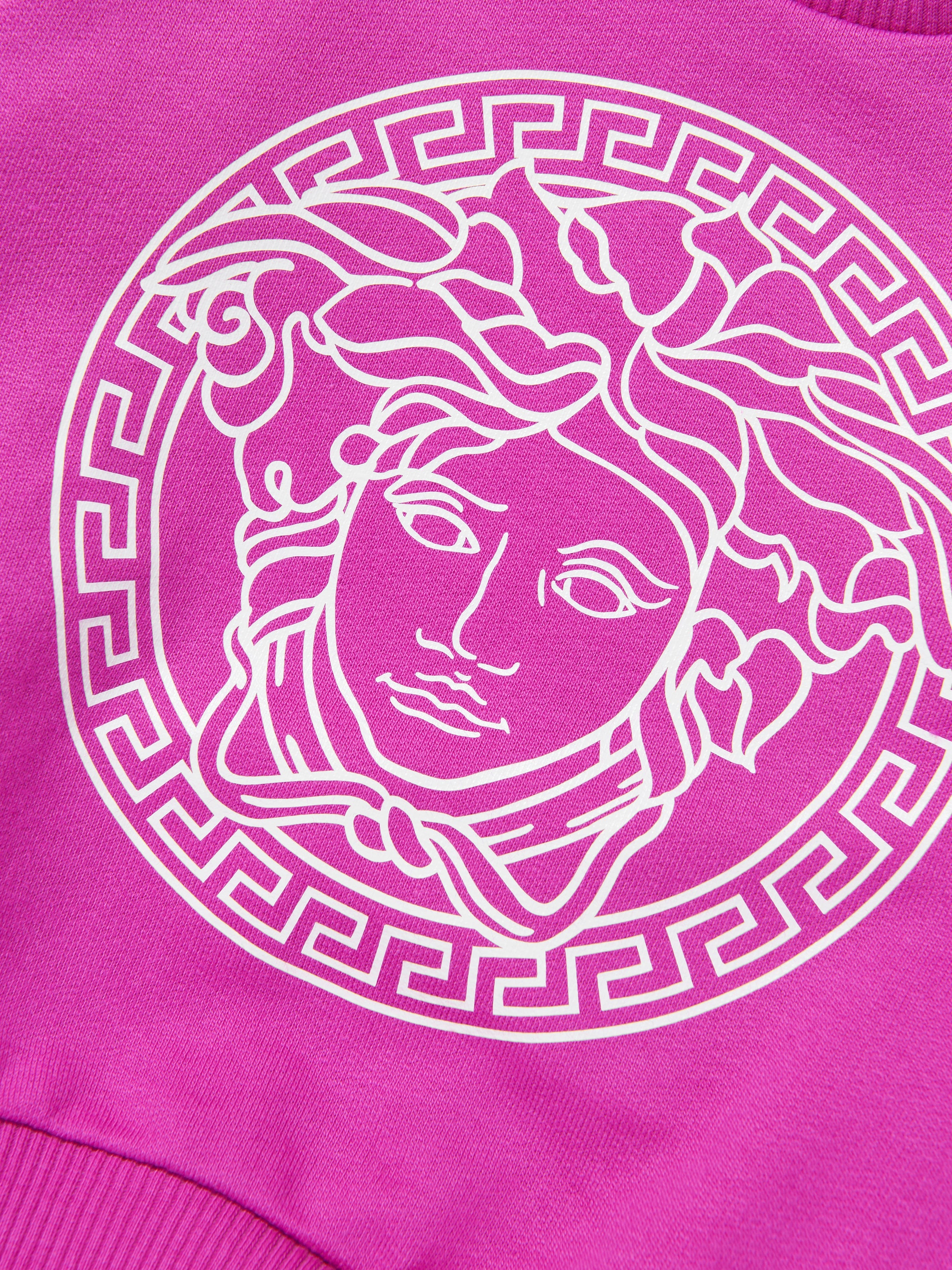 Versace Baby Girls Medusa Logo Sweatshirt