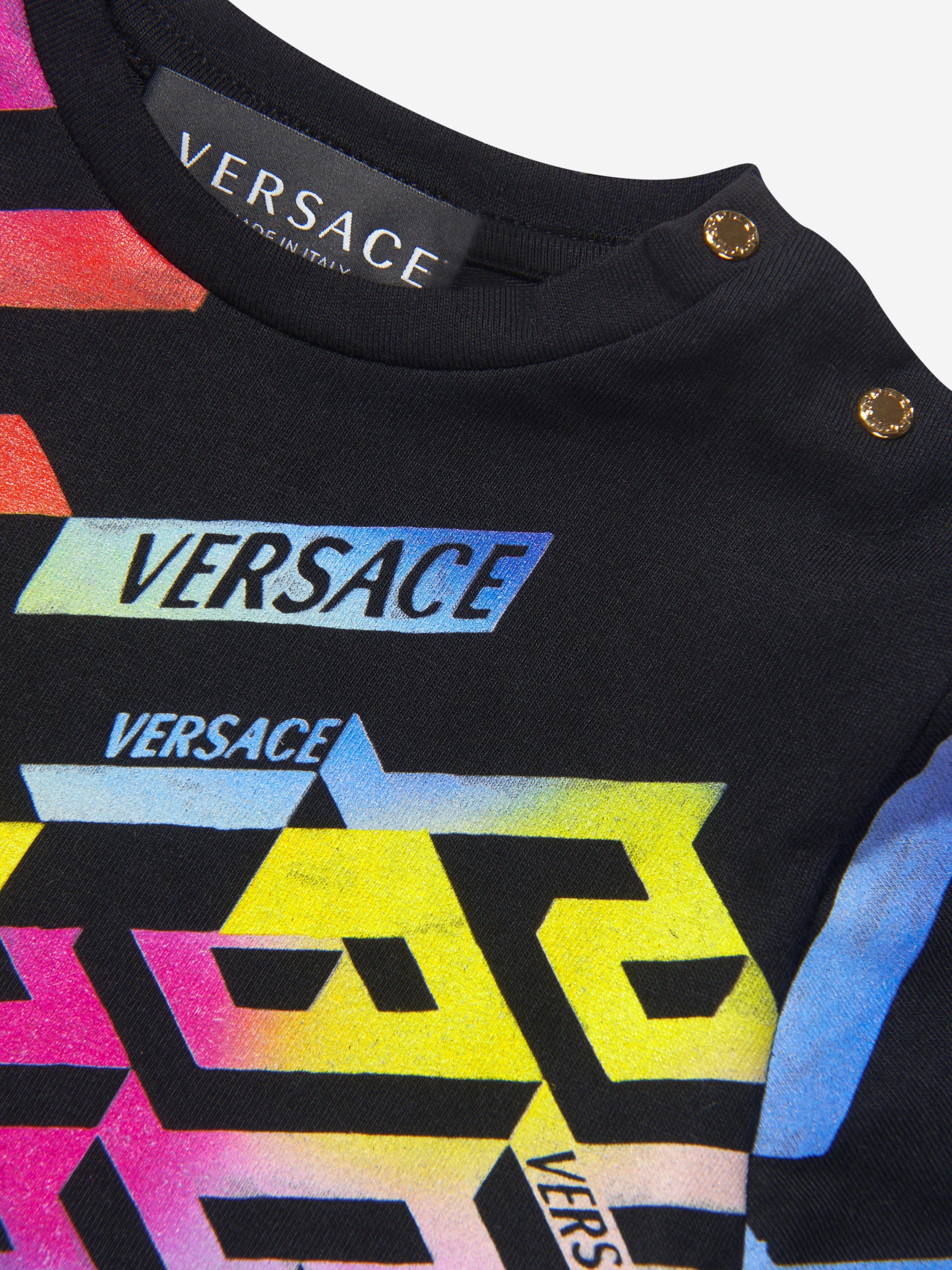 Versace Baby Girls Patterned T-Shirt