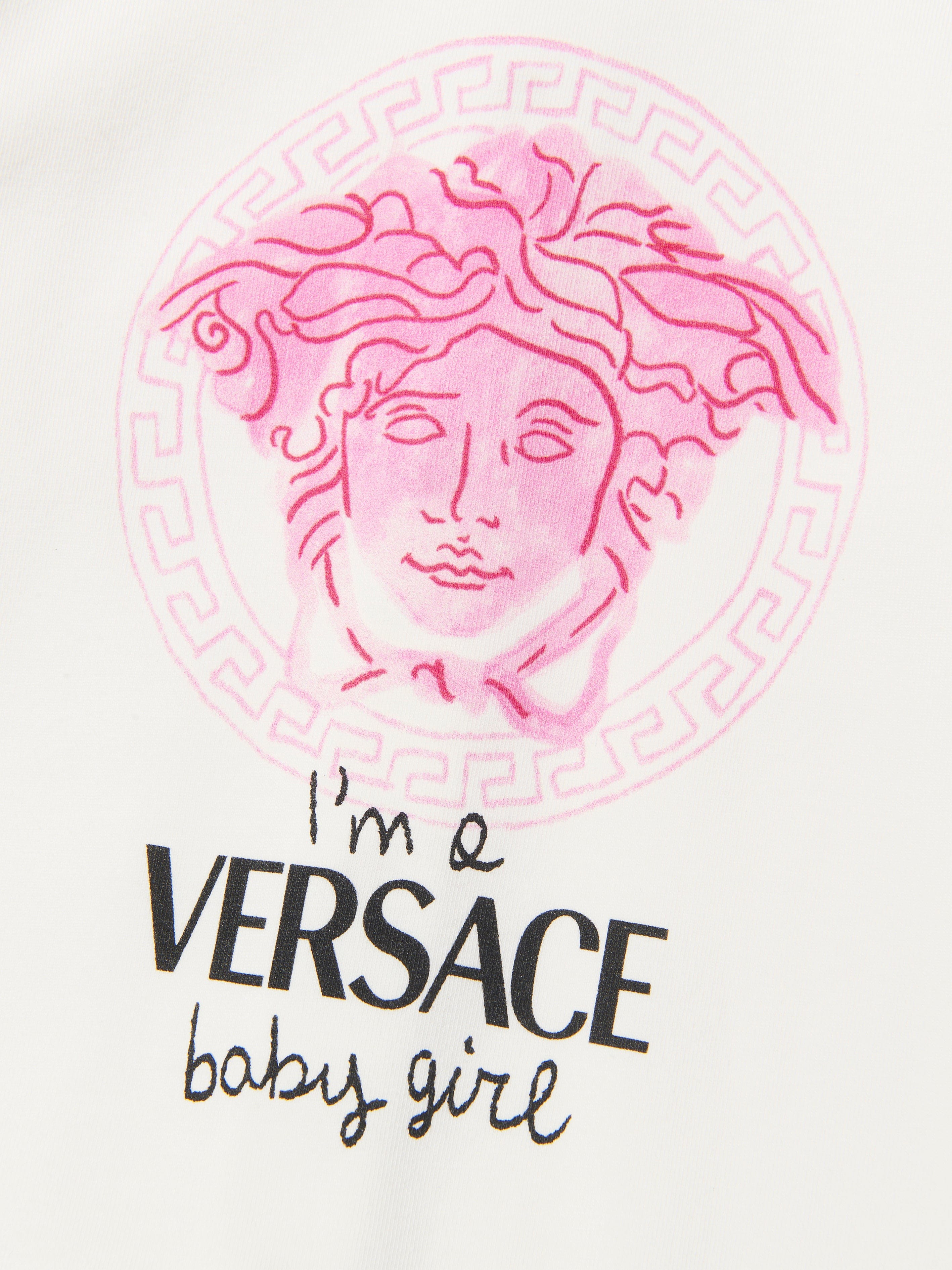 Versace Baby Girls Medusa Babygrow