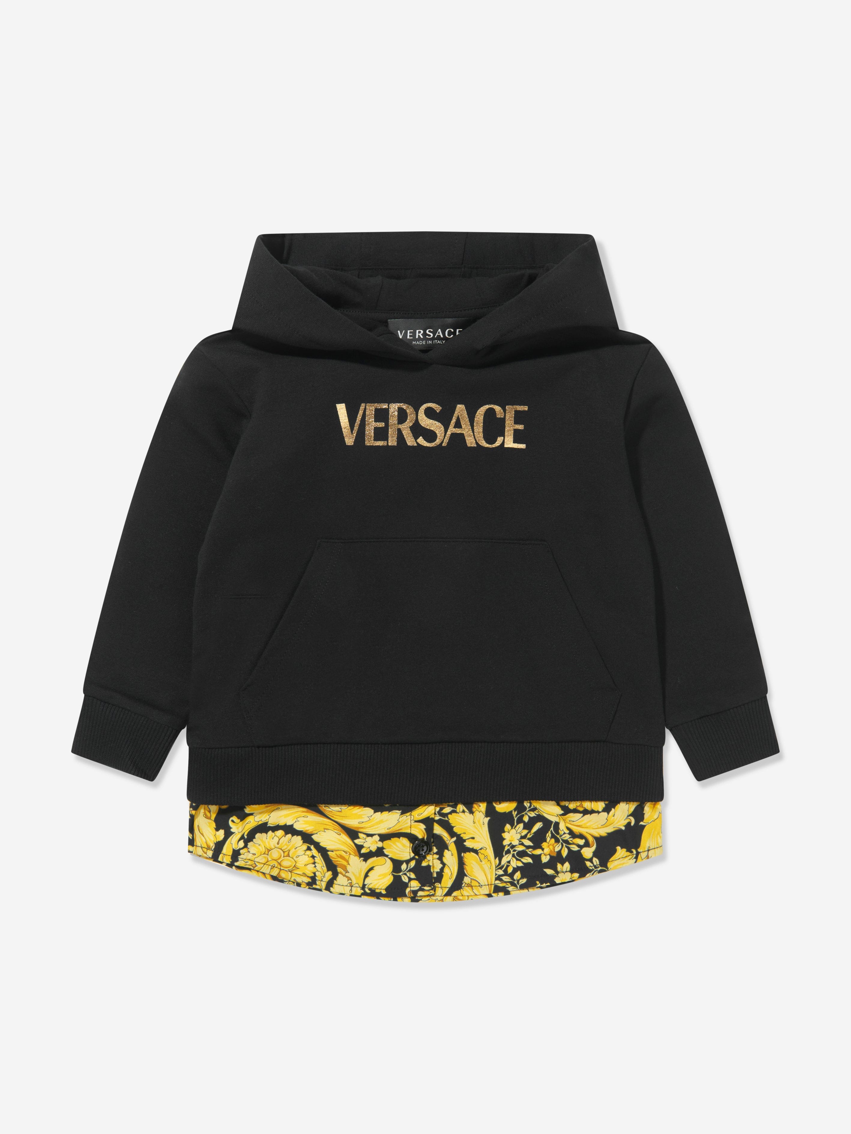 Versace Baby Girls Hooded Sweater Dress