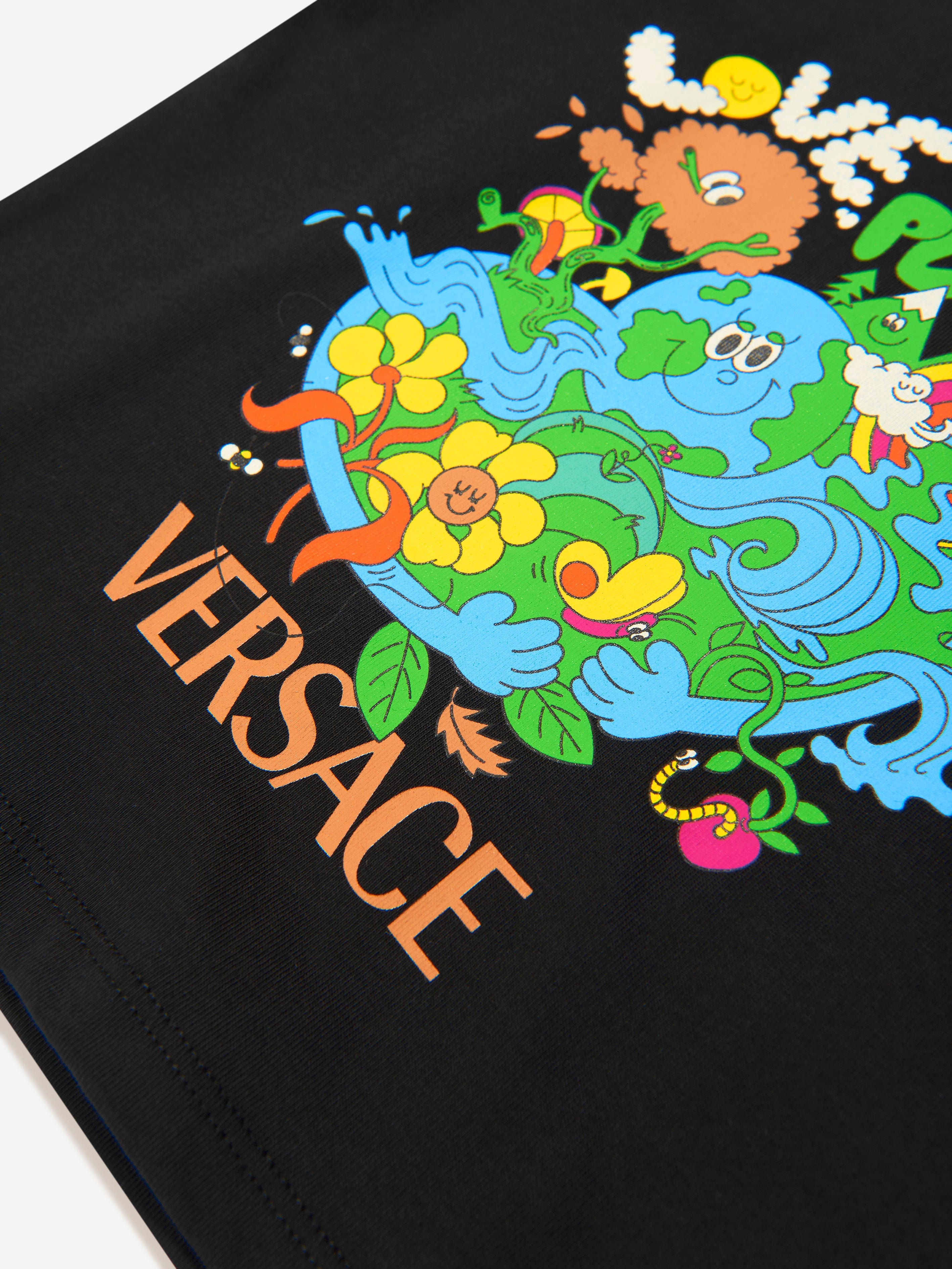 Versace Baby Boys Love Your Planet T-Shirt