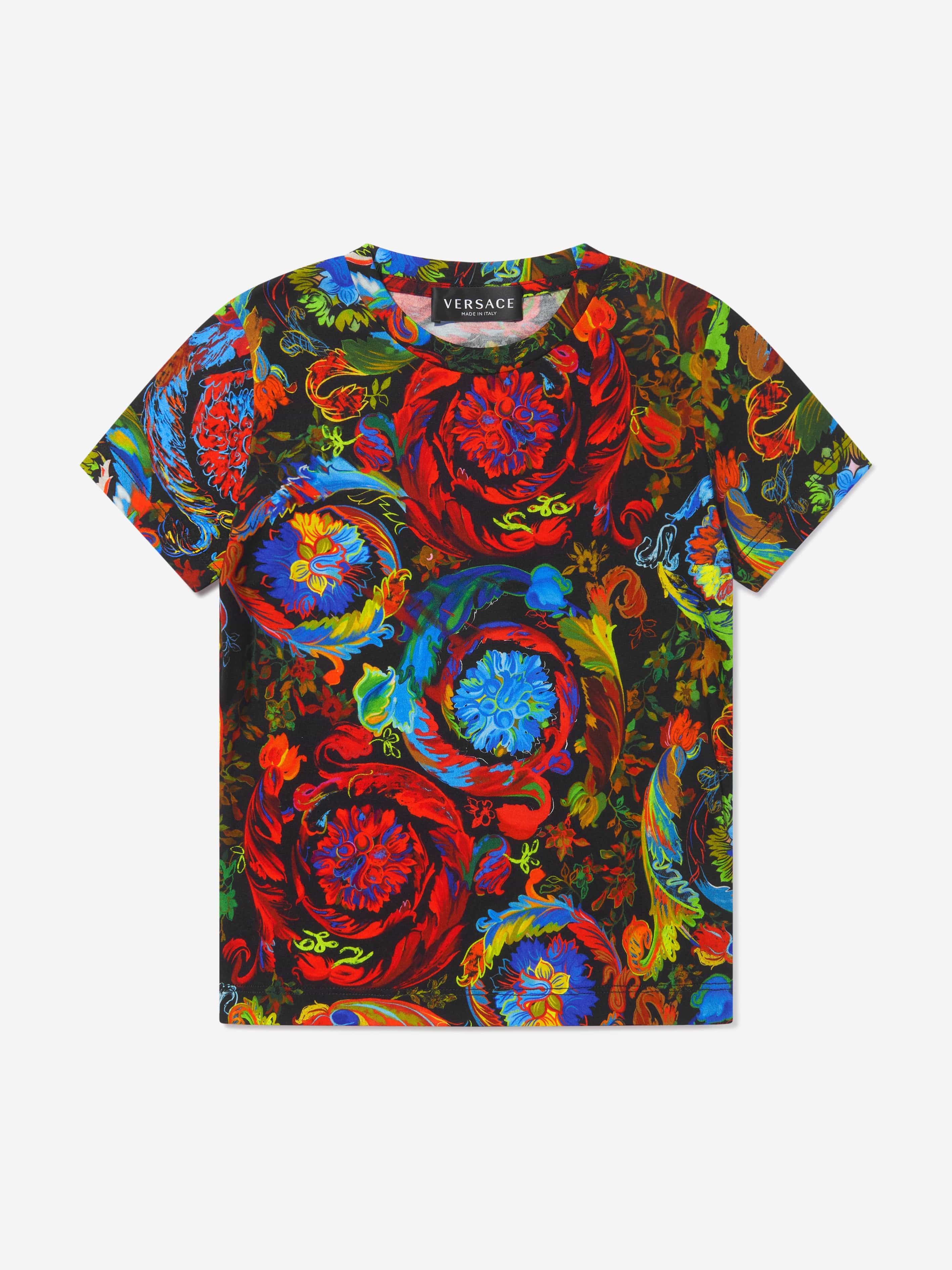 Versace Boys Kaleidoscopic Barocco T-Shirt