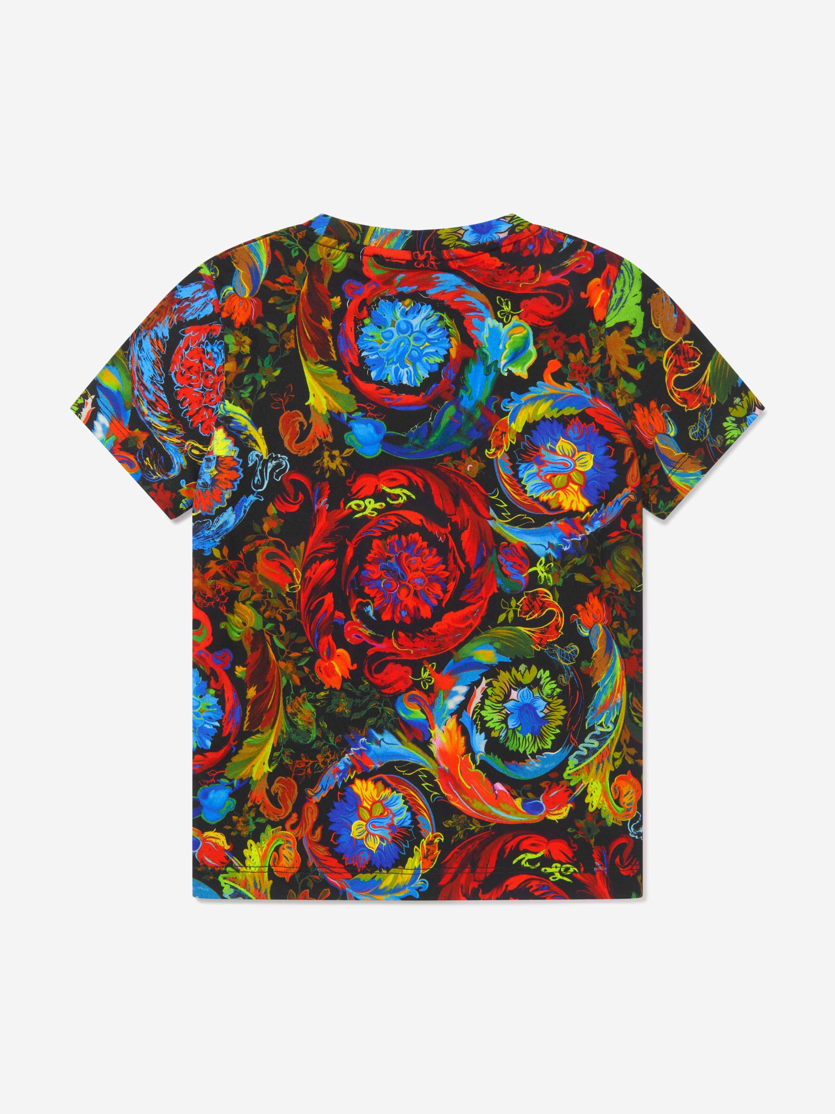 Versace Boys Kaleidoscopic Barocco T-Shirt