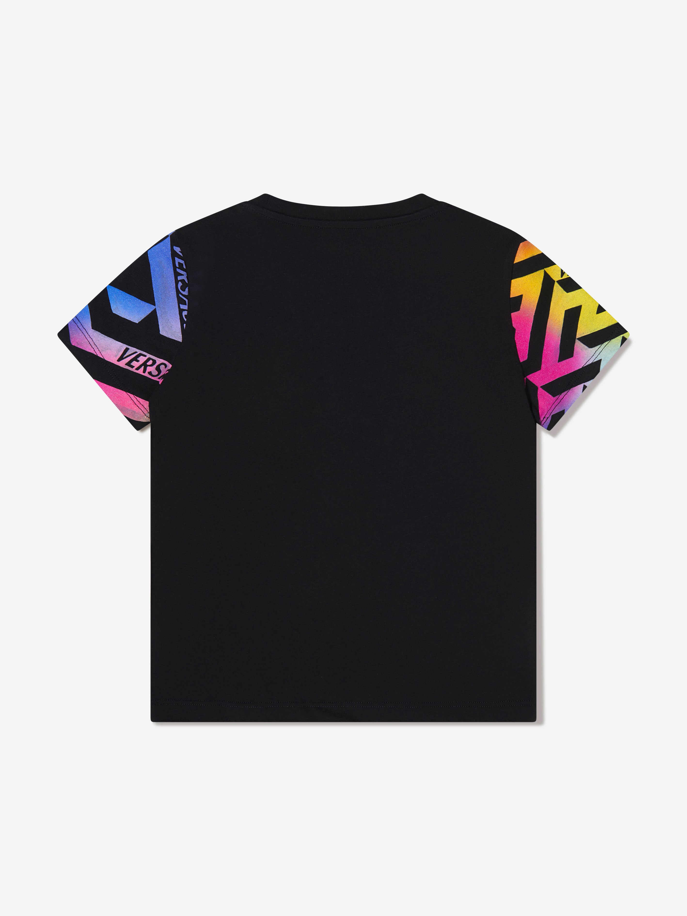 Versace Girls Graphic Print T-Shirt