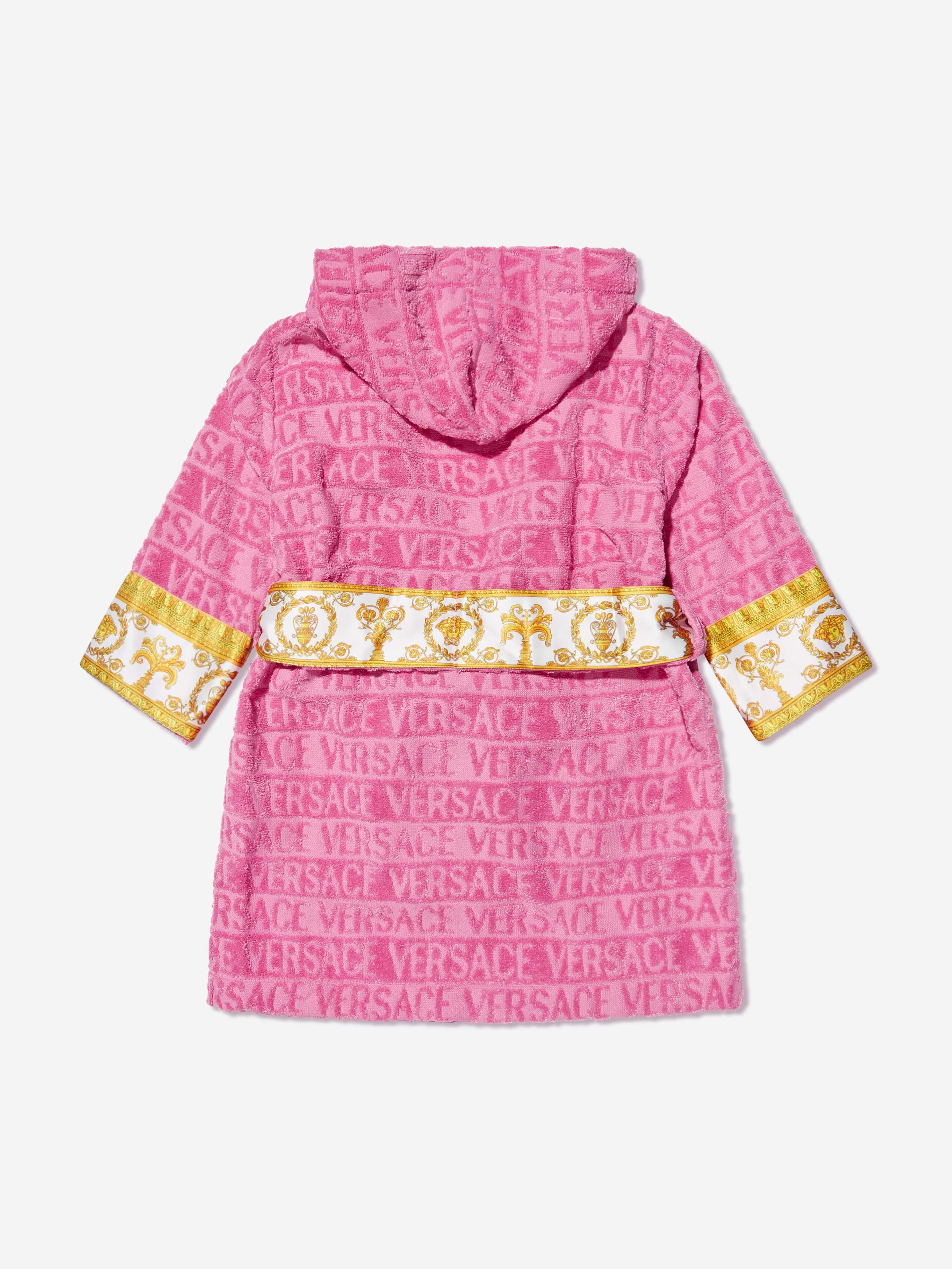 Versace Girls Branded Bathrobe