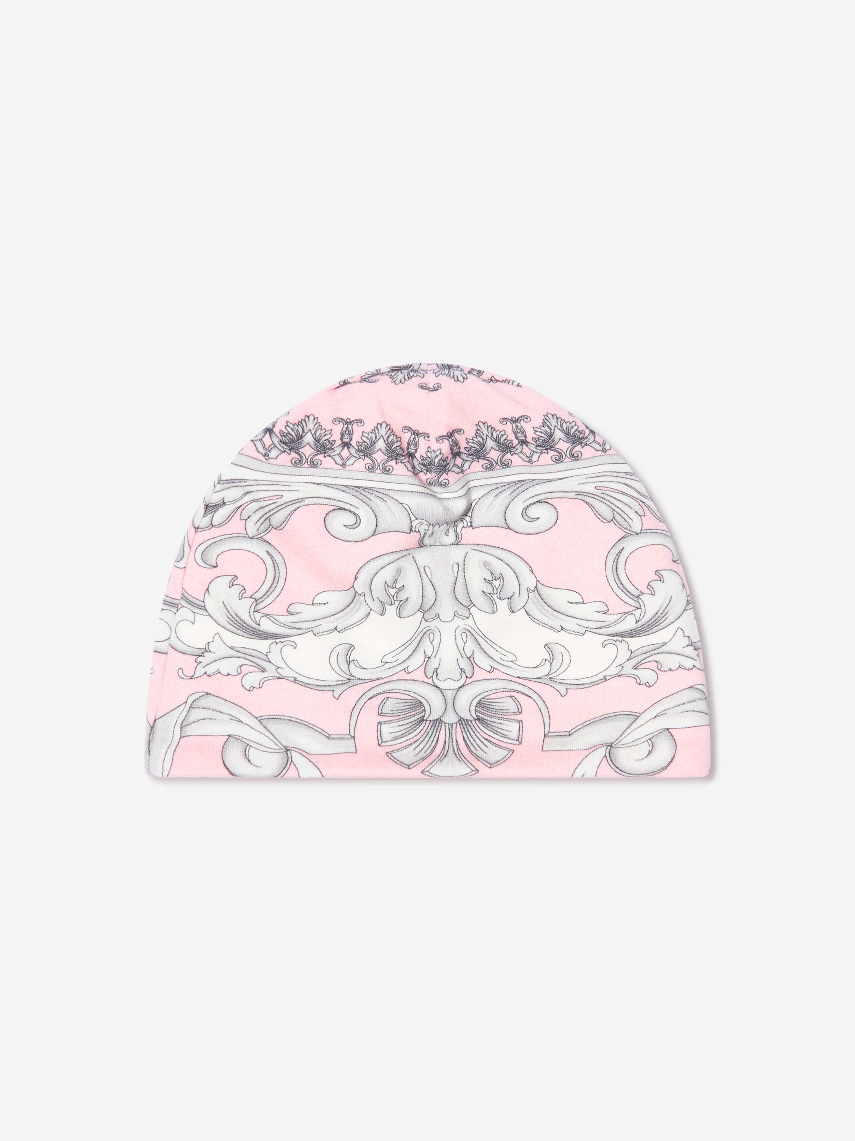 Versace Baby Girls Babygrow And Hat Gift Set