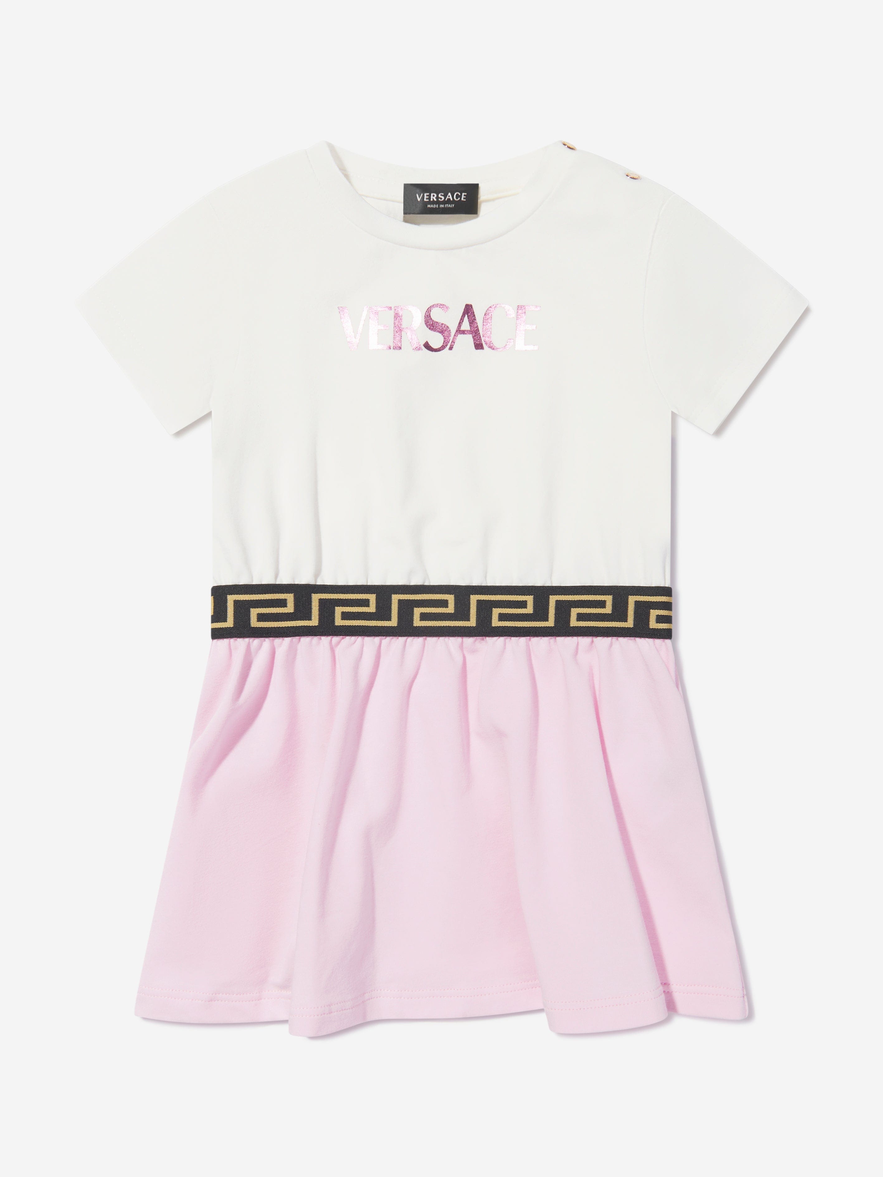 Versace Baby Girls Dress And Bloomers Set