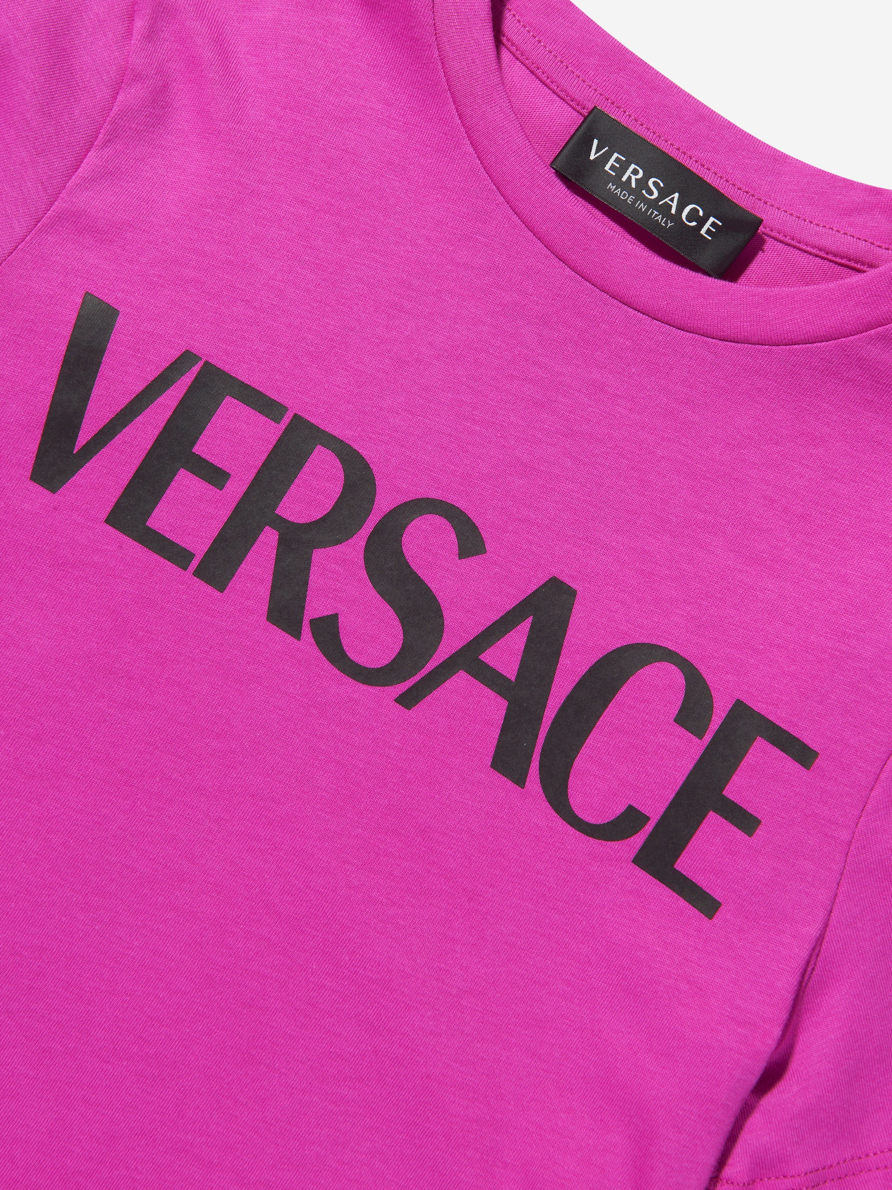 Versace Girls Long Sleeve T-Shirt Dress