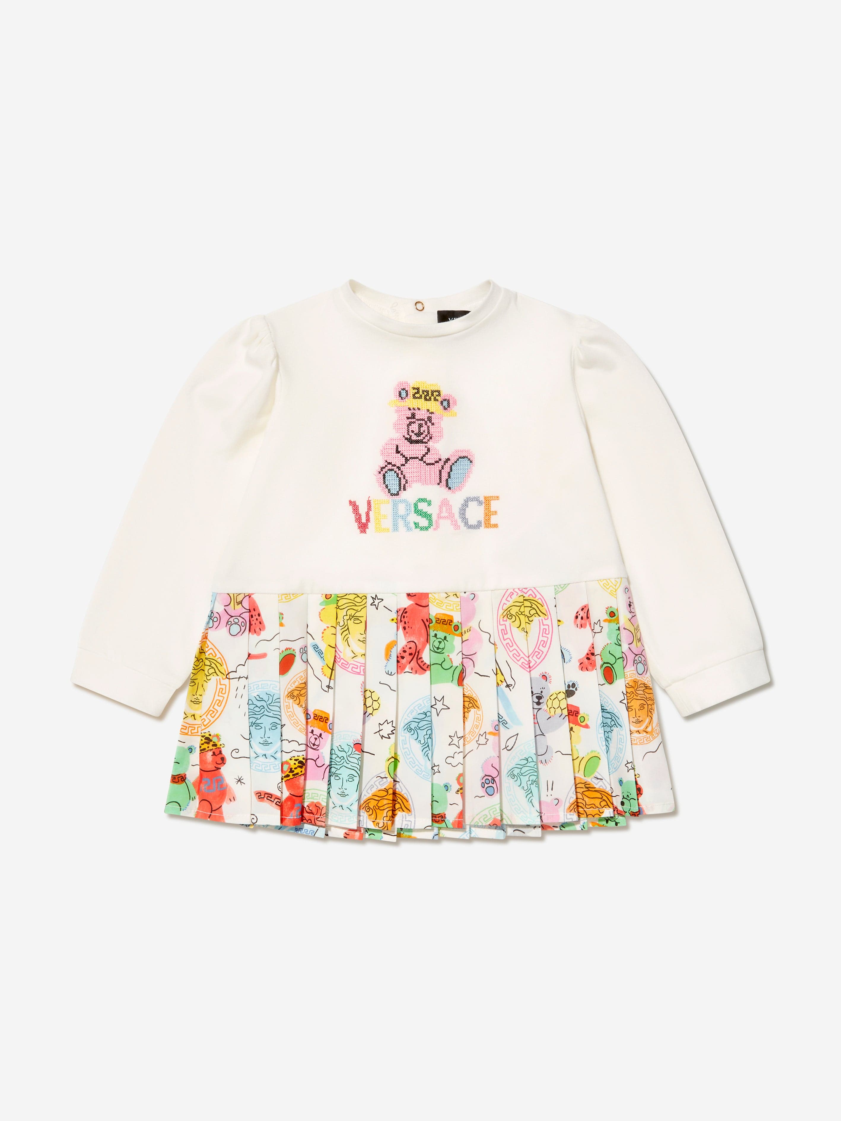 Versace Baby Girls Dress And Bloomers Set