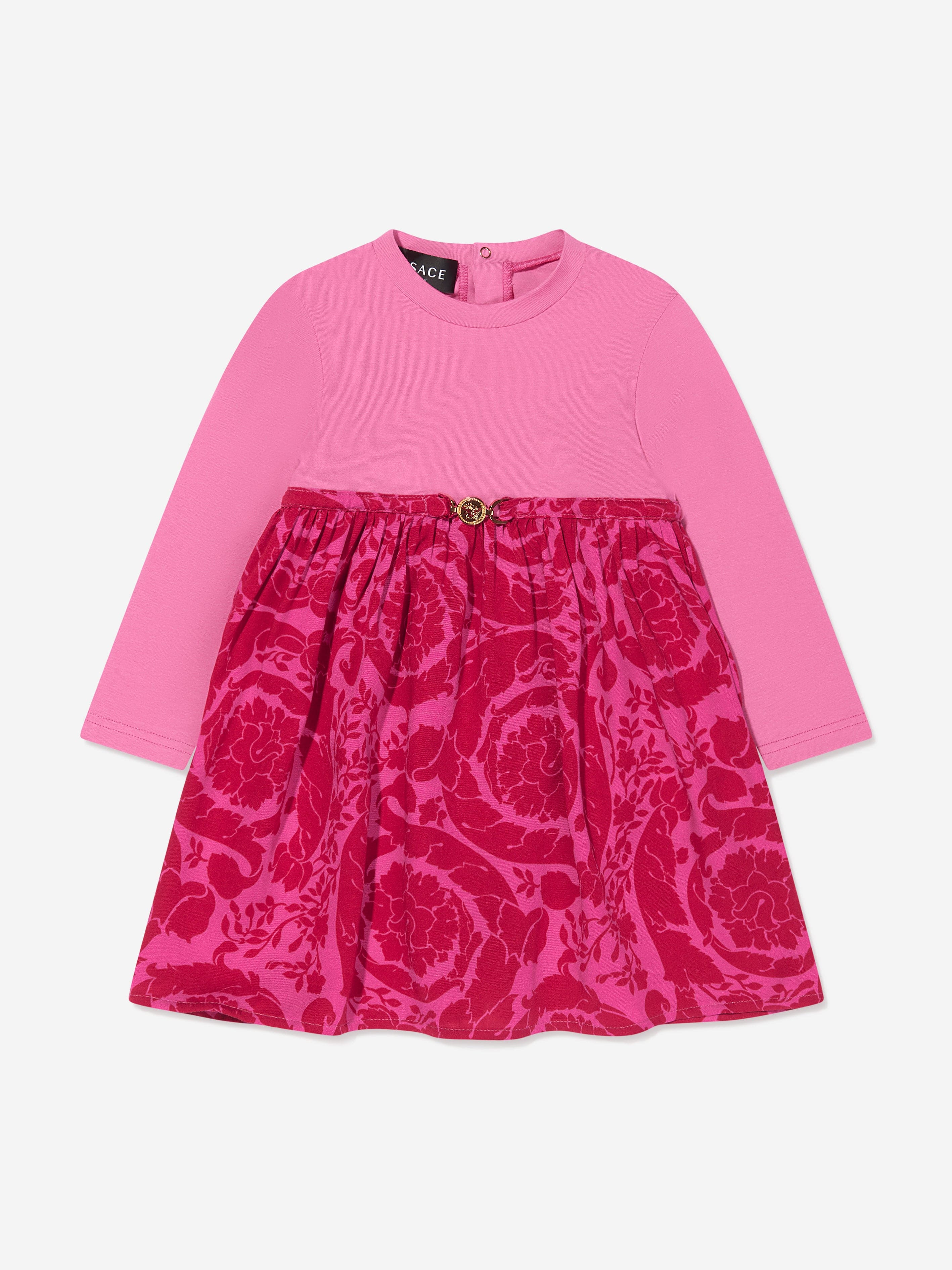 Versace Baby Girls Long Sleeve T-Shirt Dress