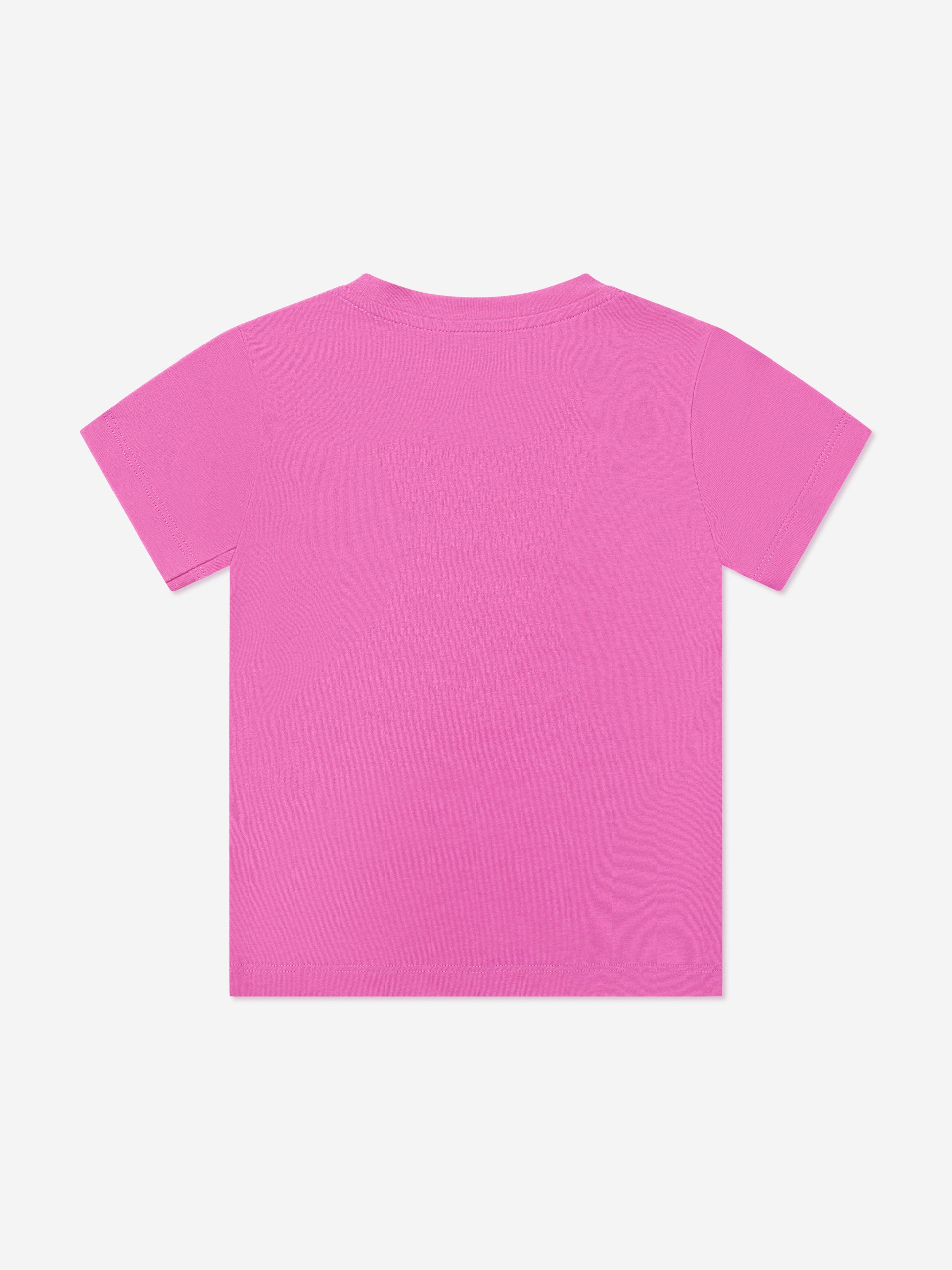 Versace Girls Diamante Logo T-Shirt