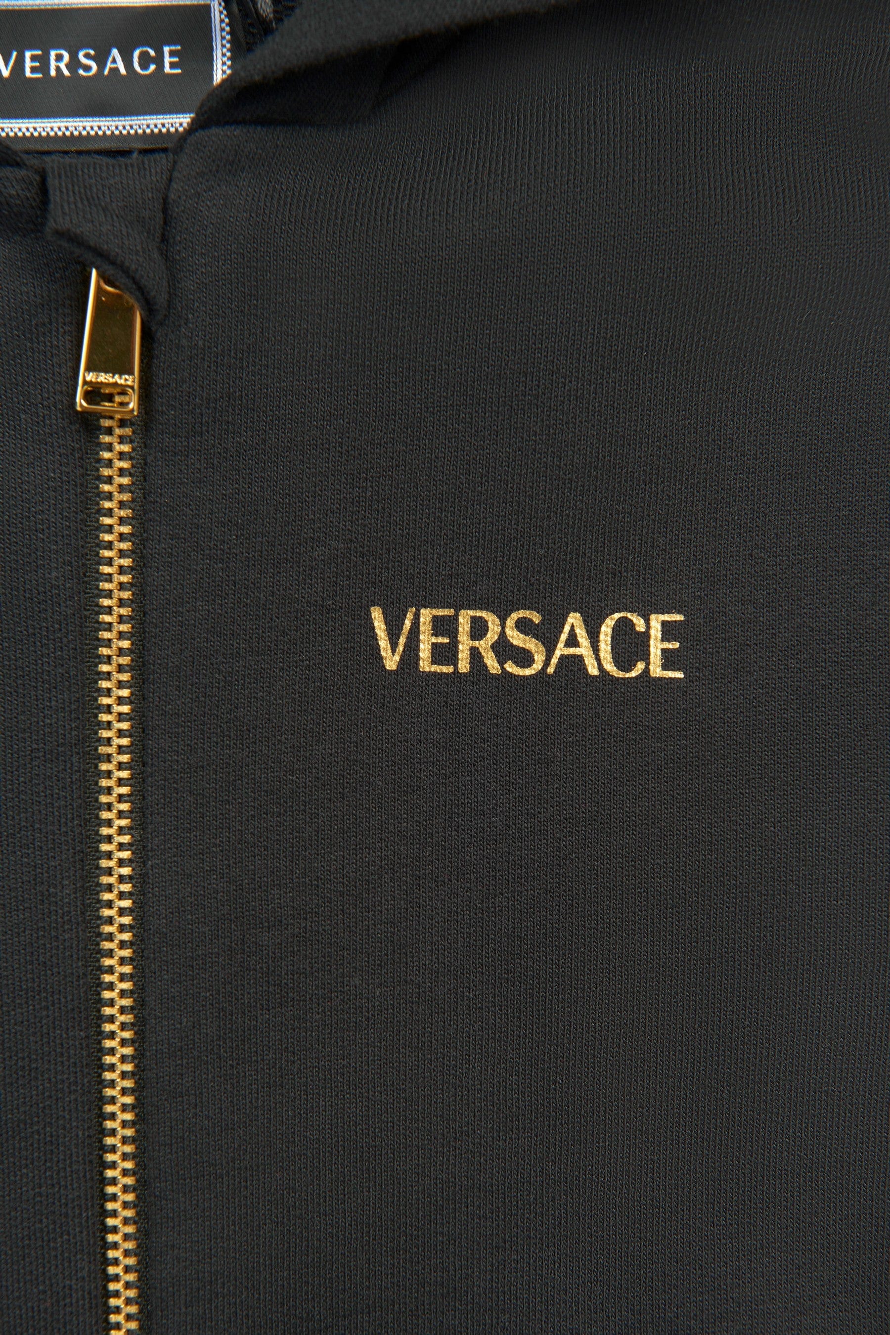 Versace Boys Logo Zip Hoody