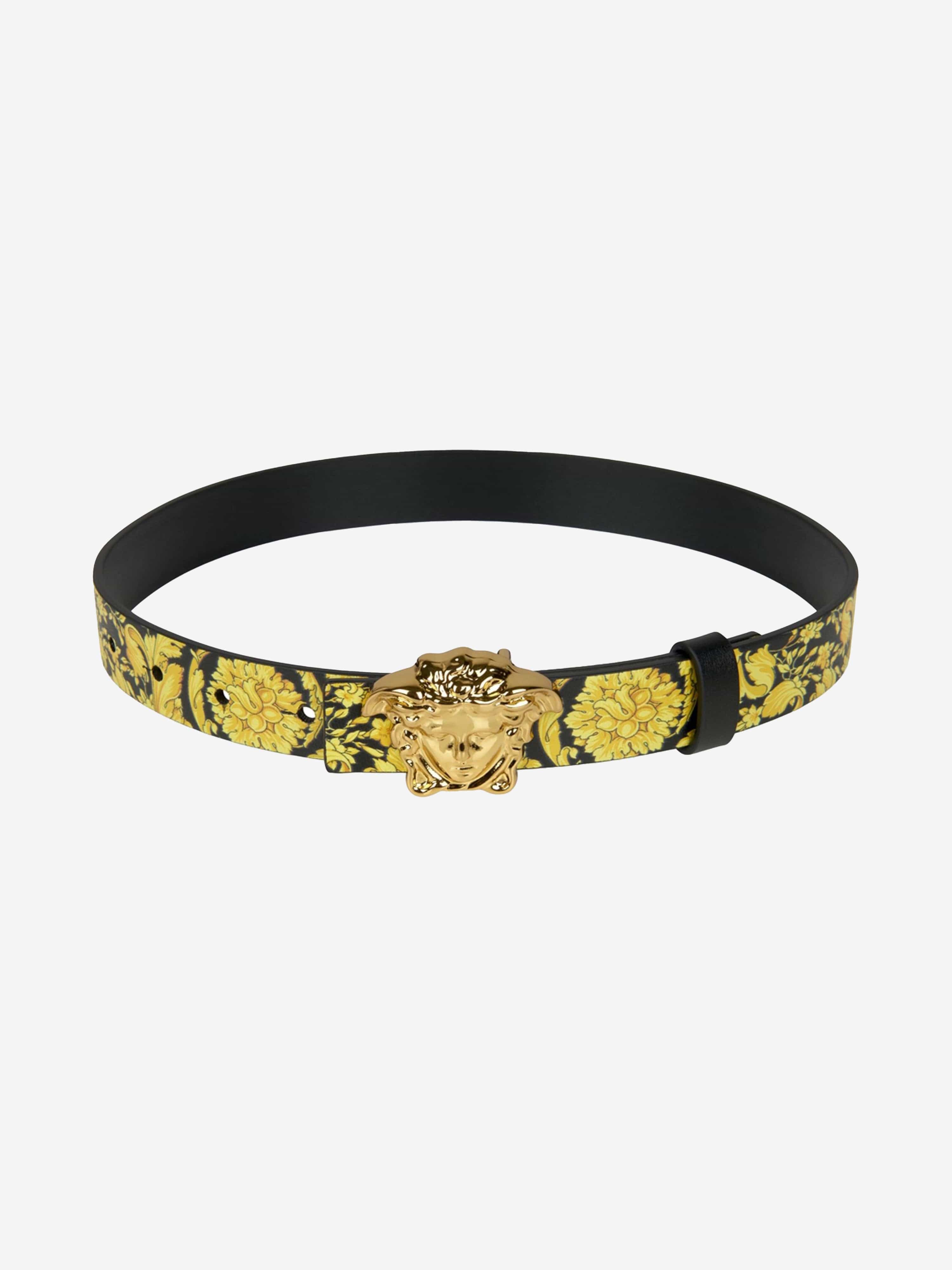 Versace Kids Barocco Reversible Belt