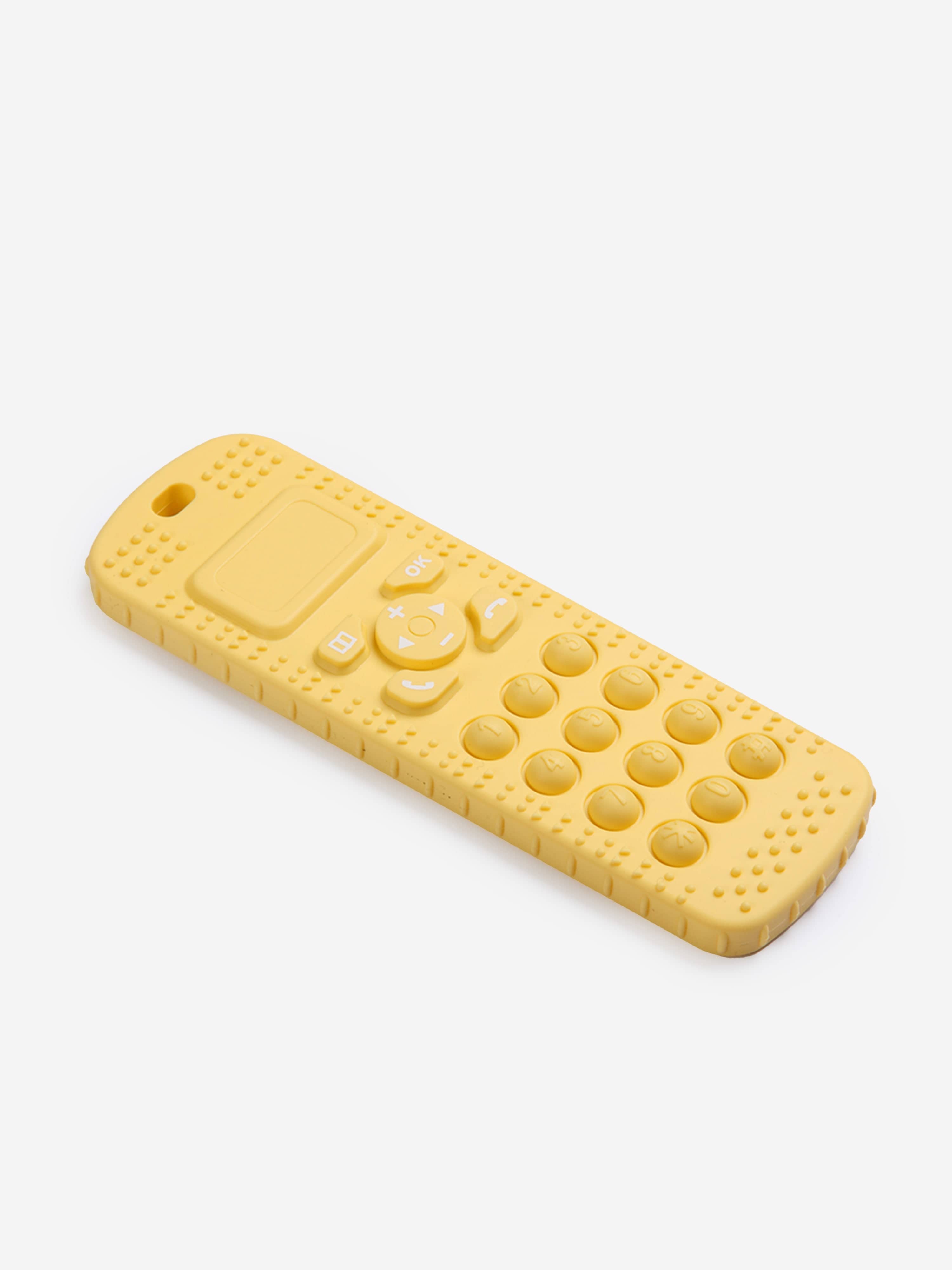 Baby Phone Teether in Yellow