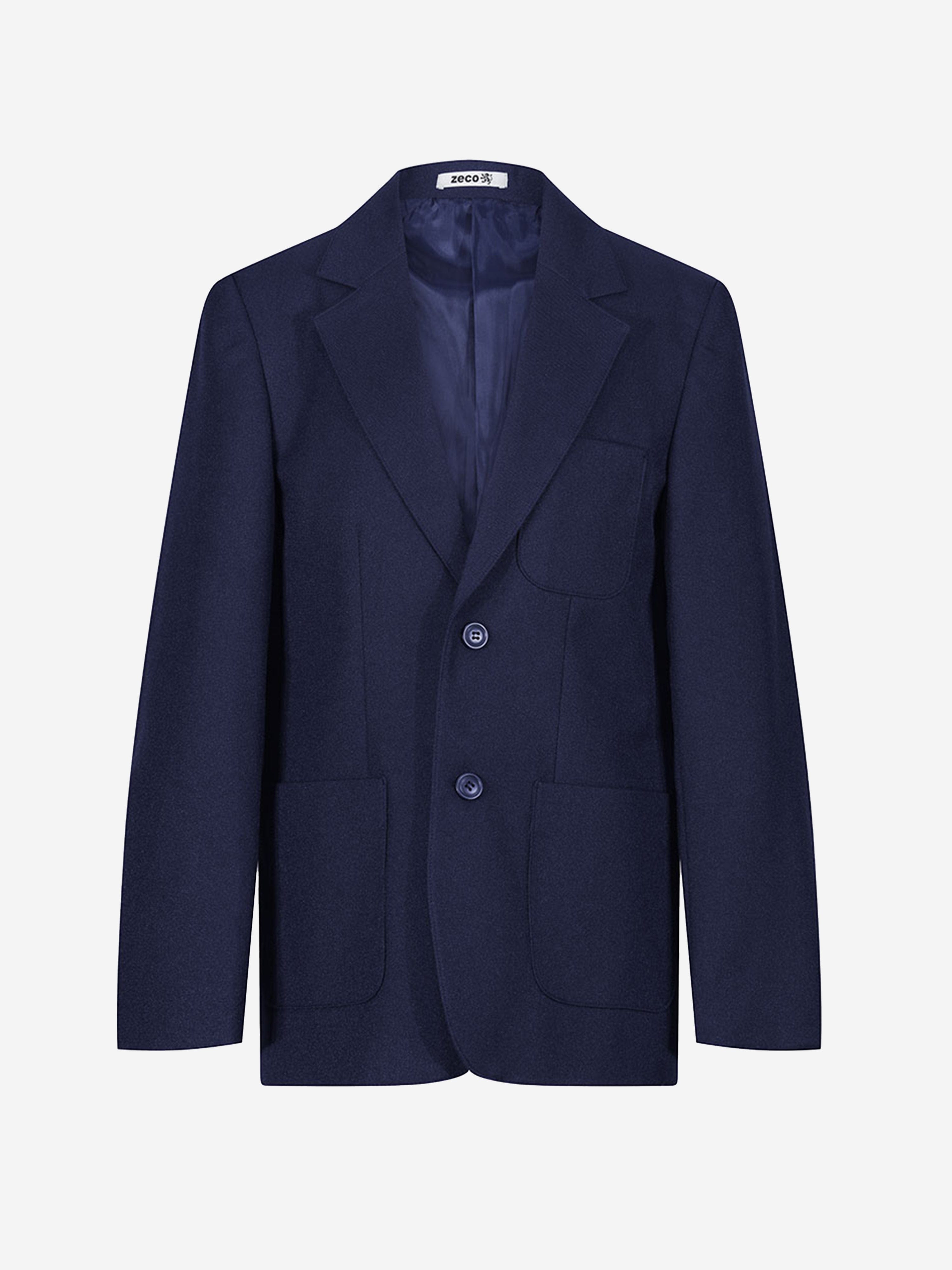 Zeco Boys School Eco-Blazer in Navy