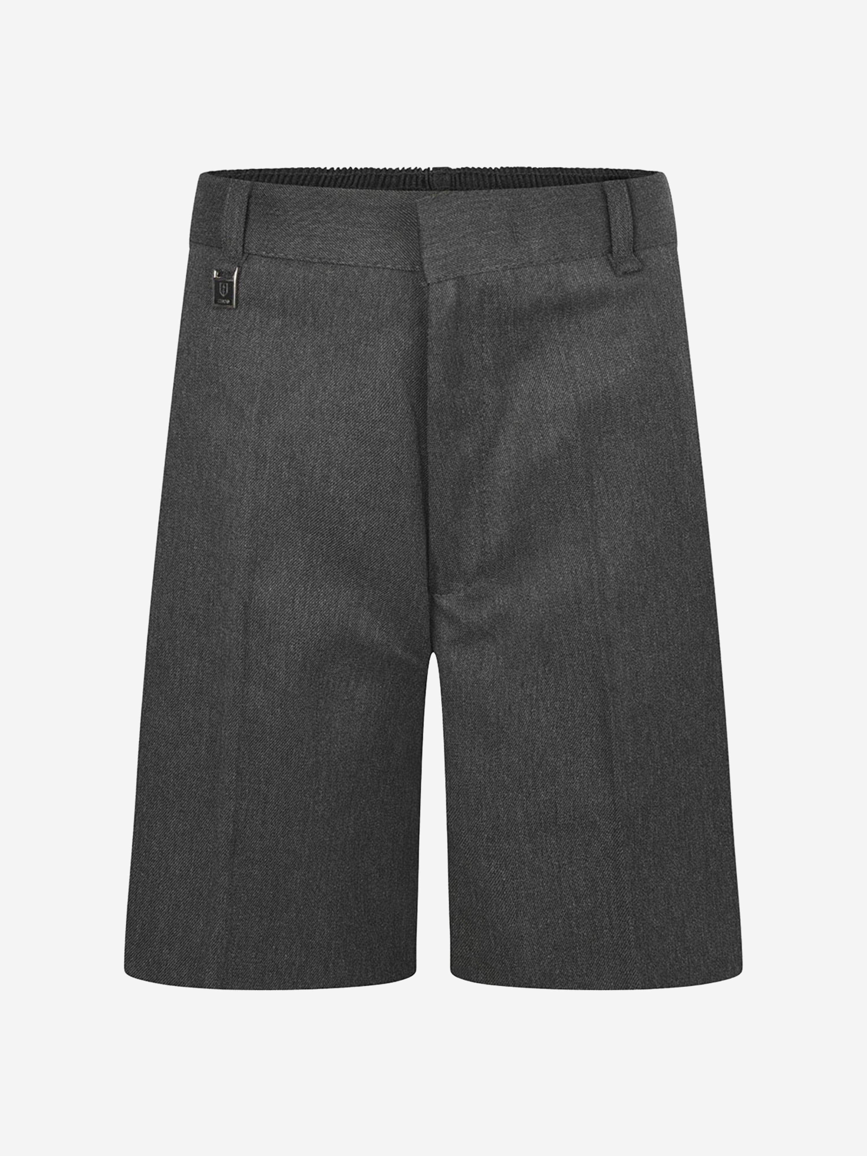 Zeco Kids School Standard Fit Shorts in Grey