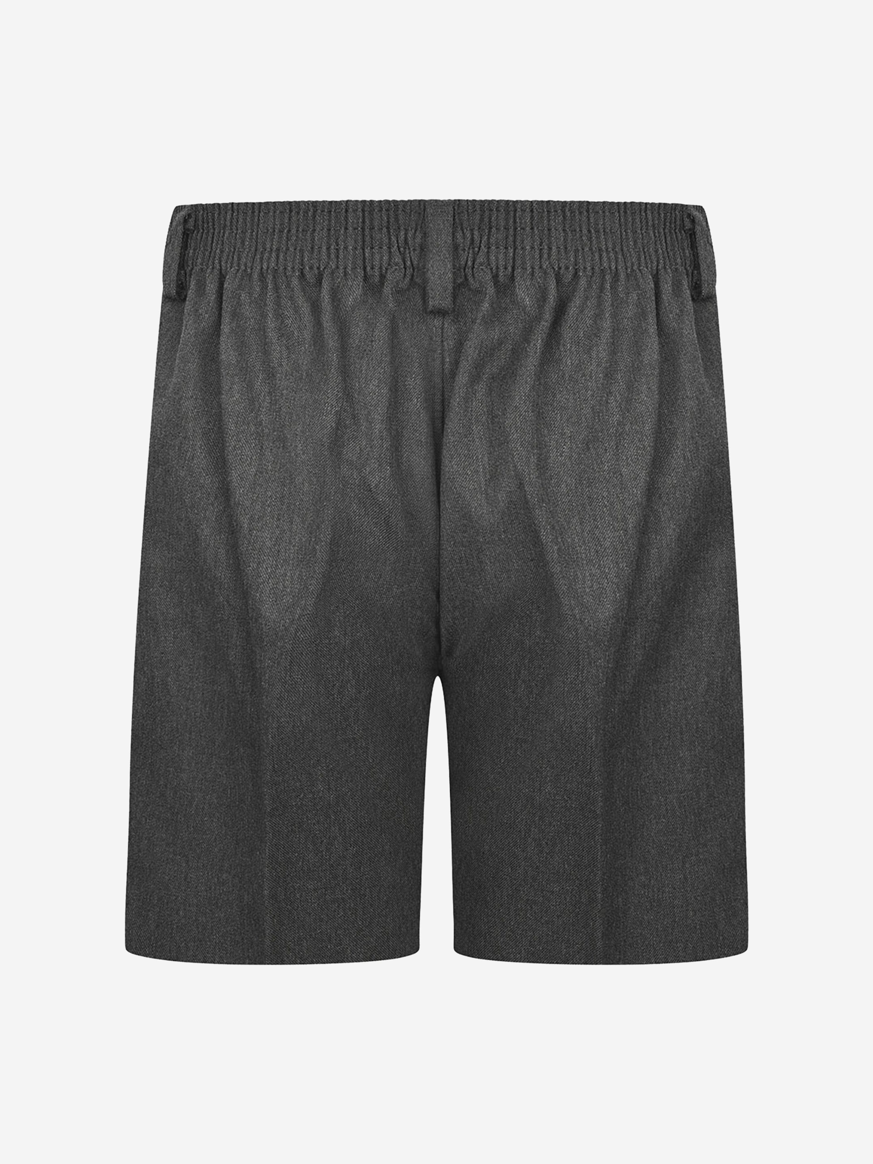 Zeco Kids School Sturdy Fit Shorts in Grey