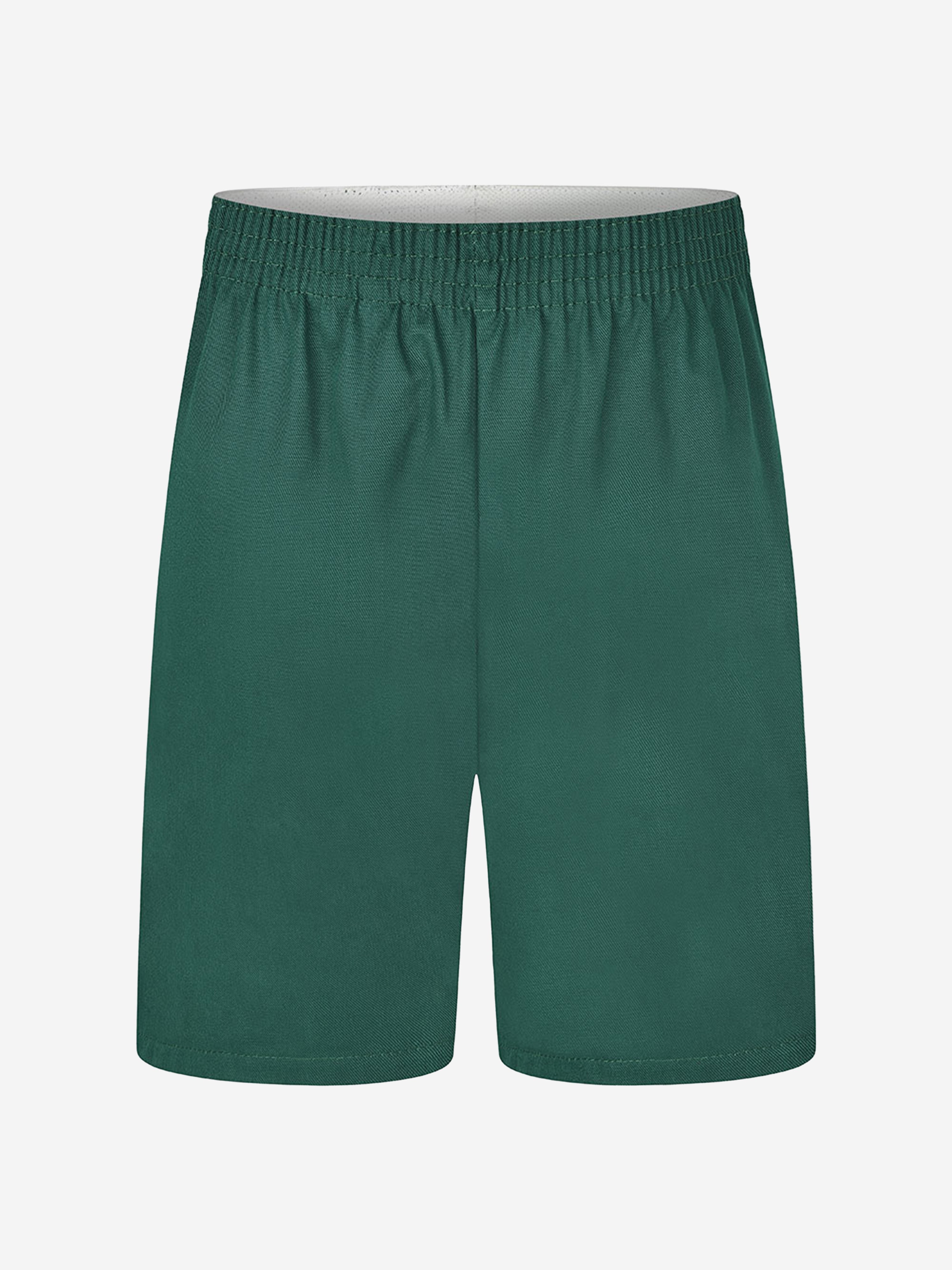 Zeco Kids School Polycotton PE Shorts in Green