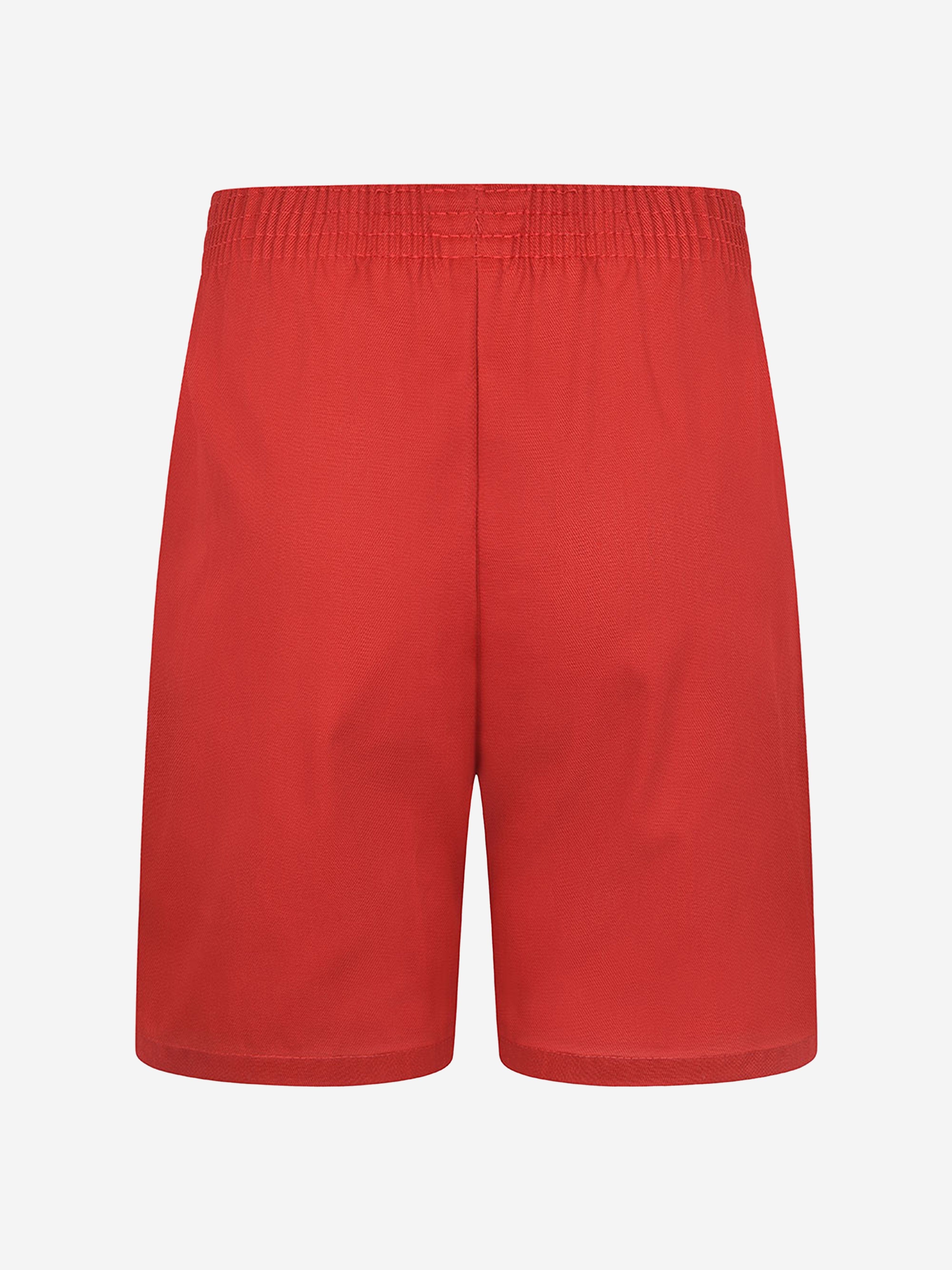 Zeco Kids School Polycotton PE Shorts in Red