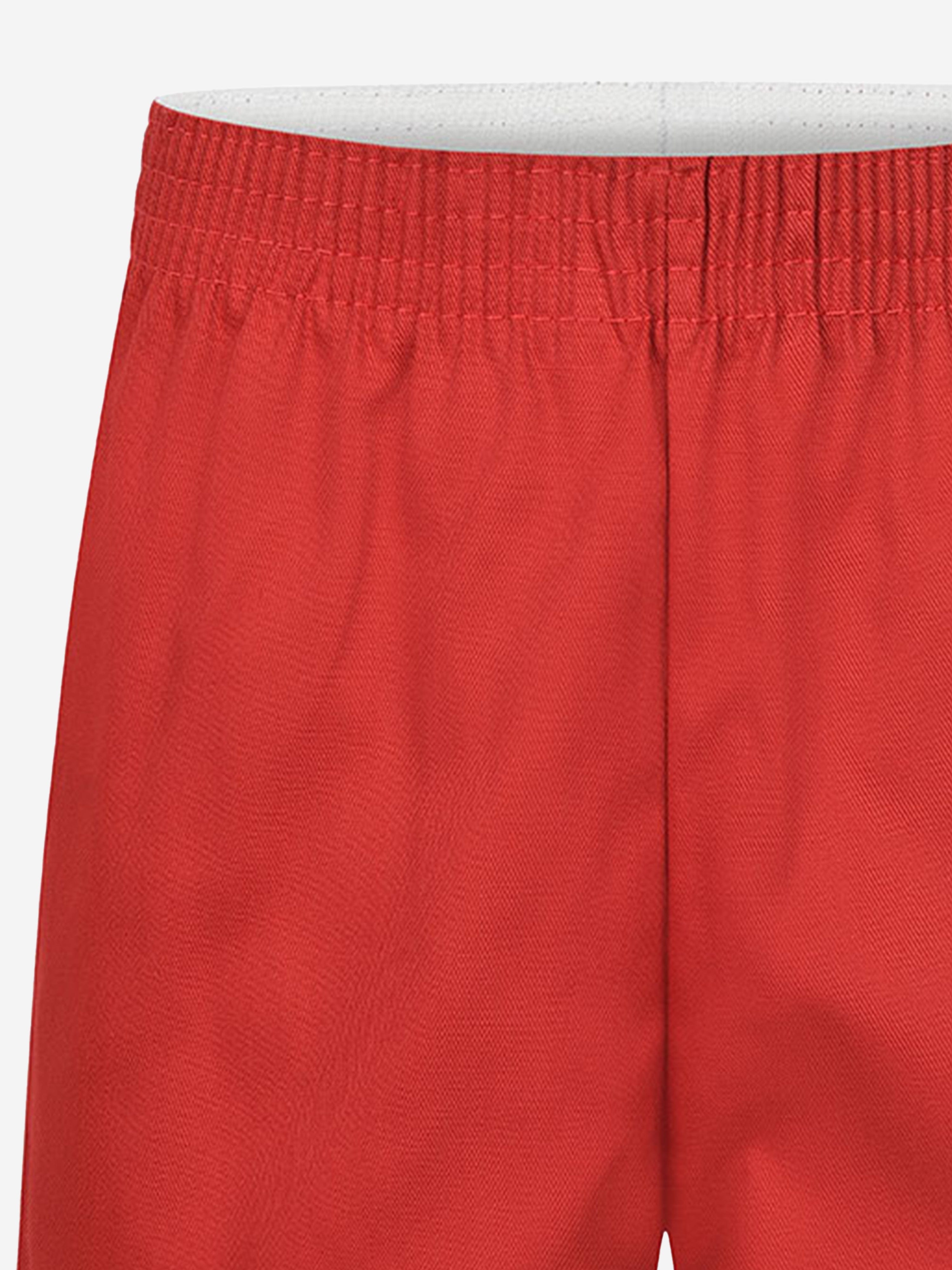 Zeco Kids School Polycotton PE Shorts in Red