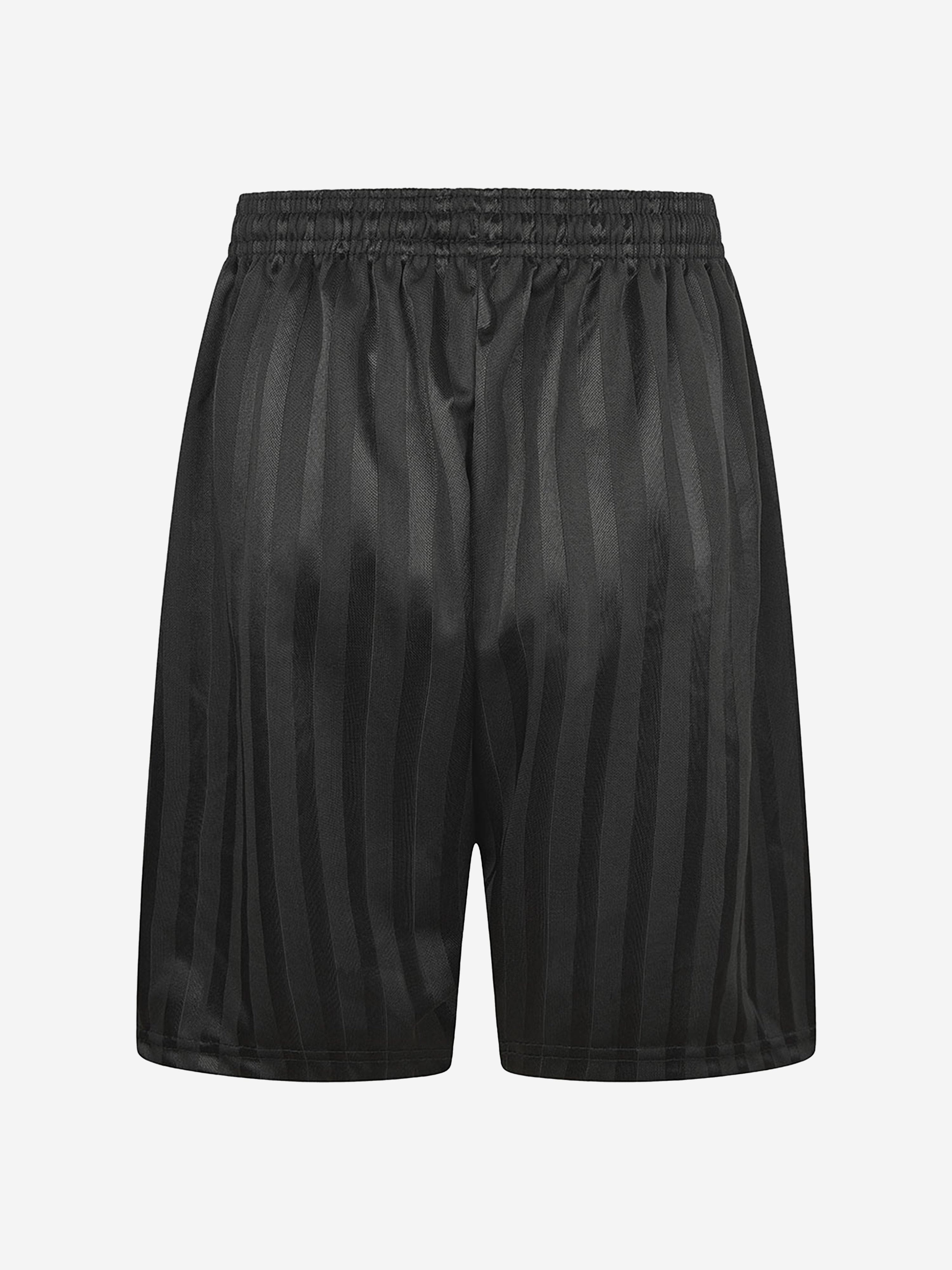 Zeco Kids School Shadow Stripe Shorts in Black