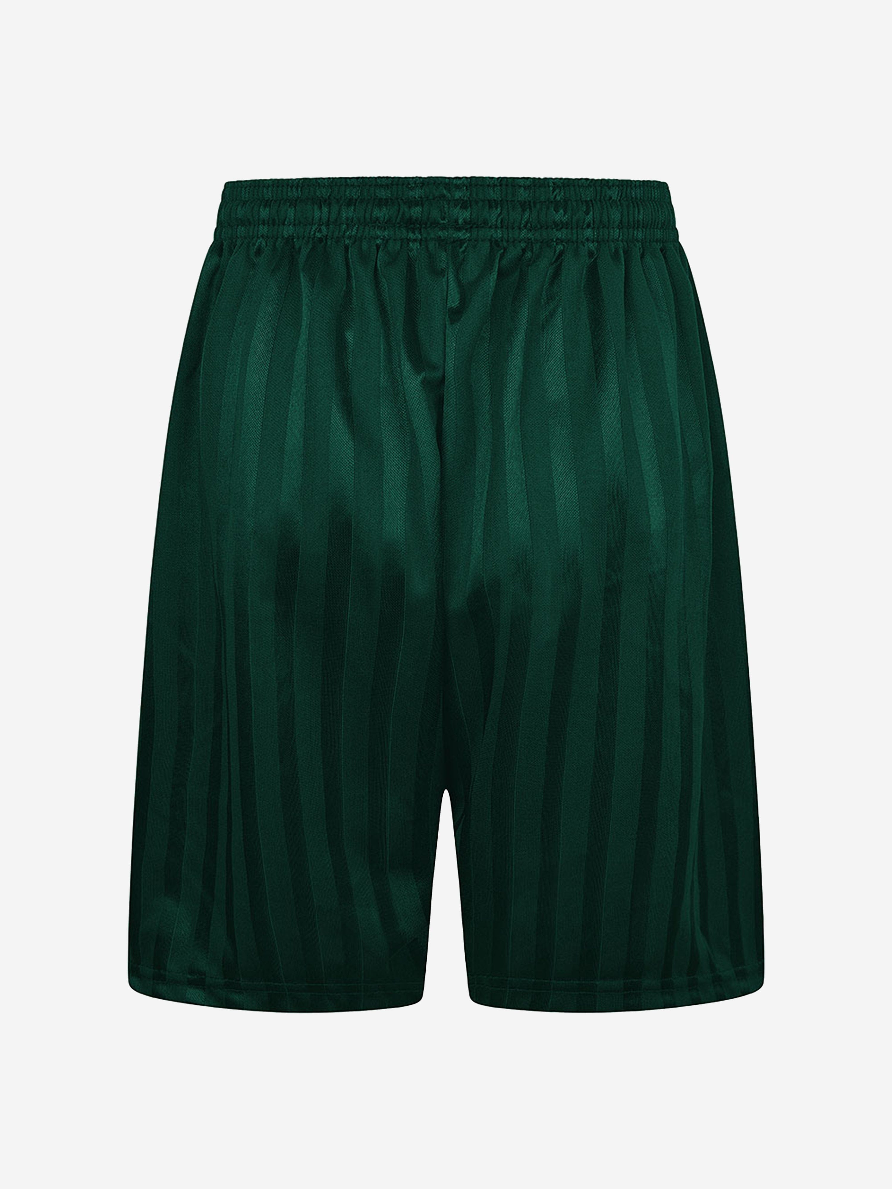 Zeco Kids School Shadow Stripe Shorts in Green