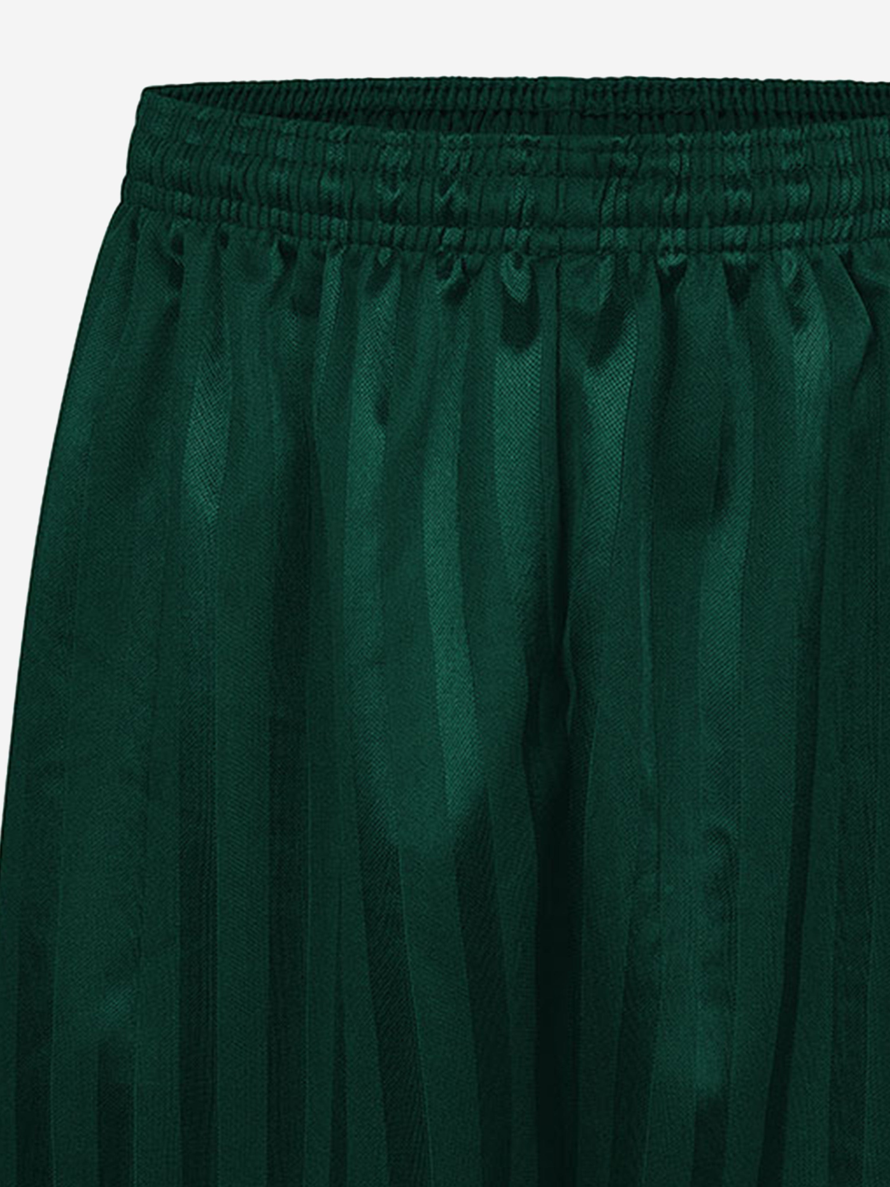 Zeco Kids School Shadow Stripe Shorts in Green