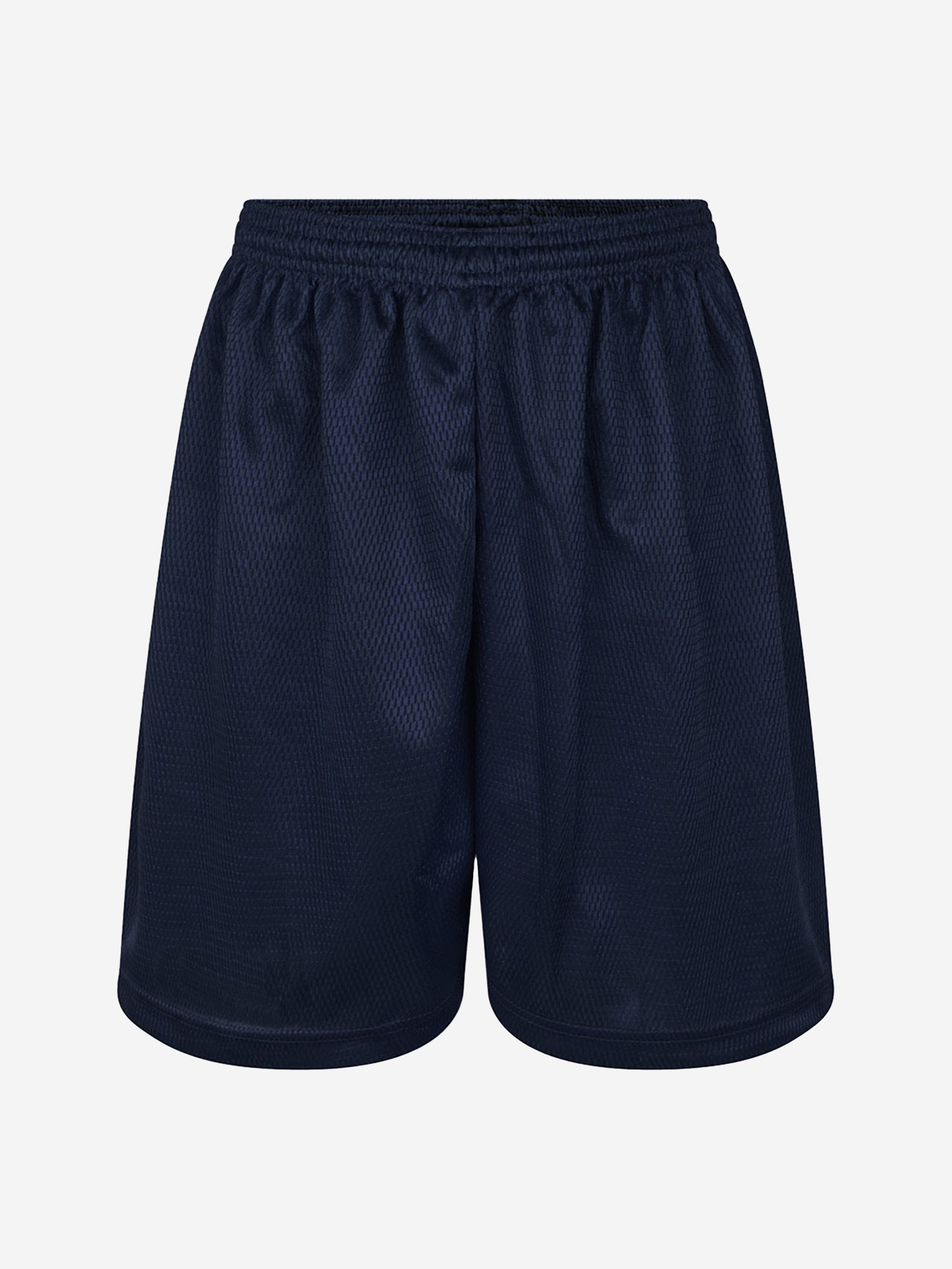 Zeco Kids School Mesh Shorts in Navy