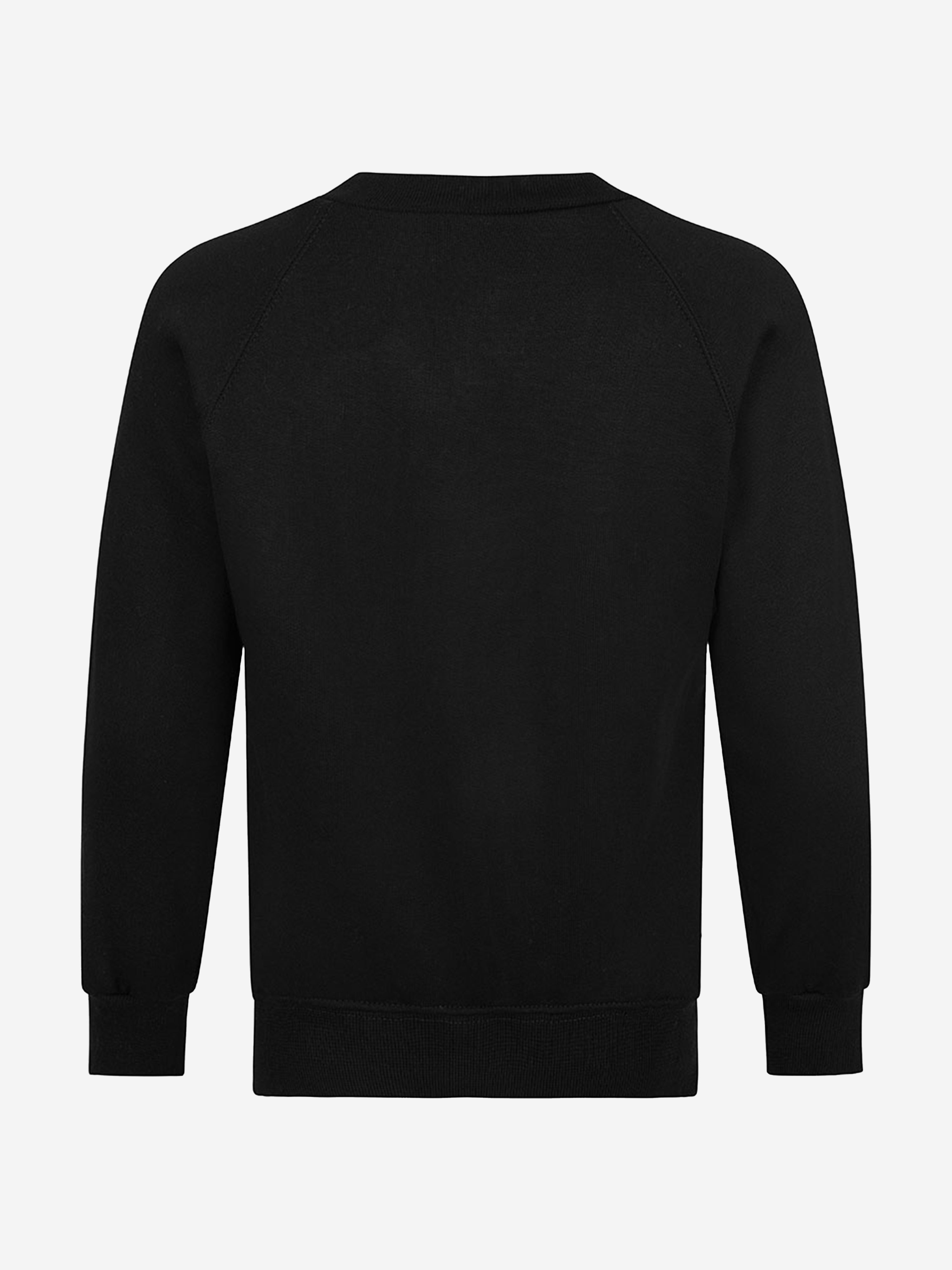 Zeco Kids School V-Neck Sweatshirt in Black