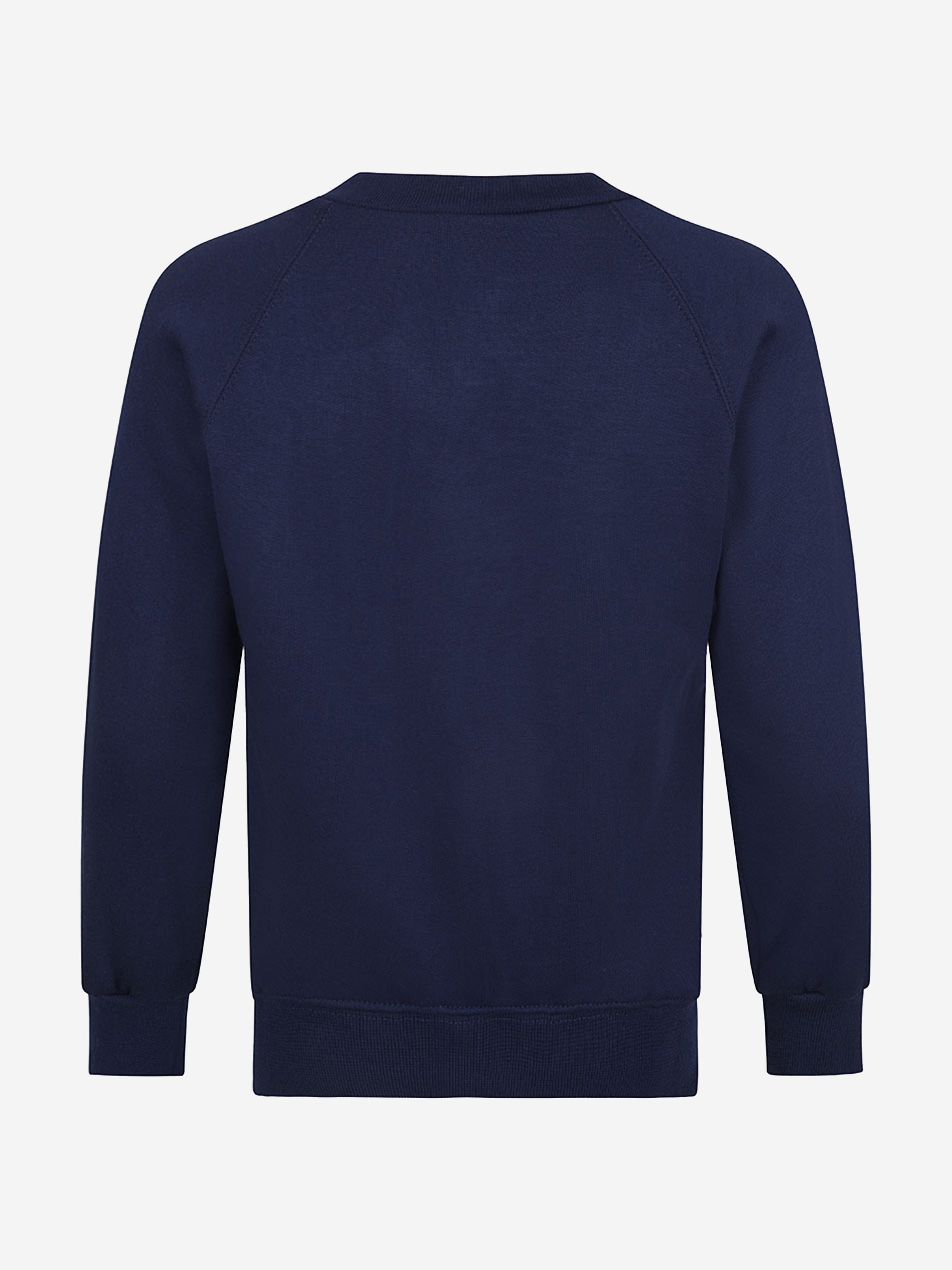 Zeco Kids School V-Neck Sweatshirt in Navy