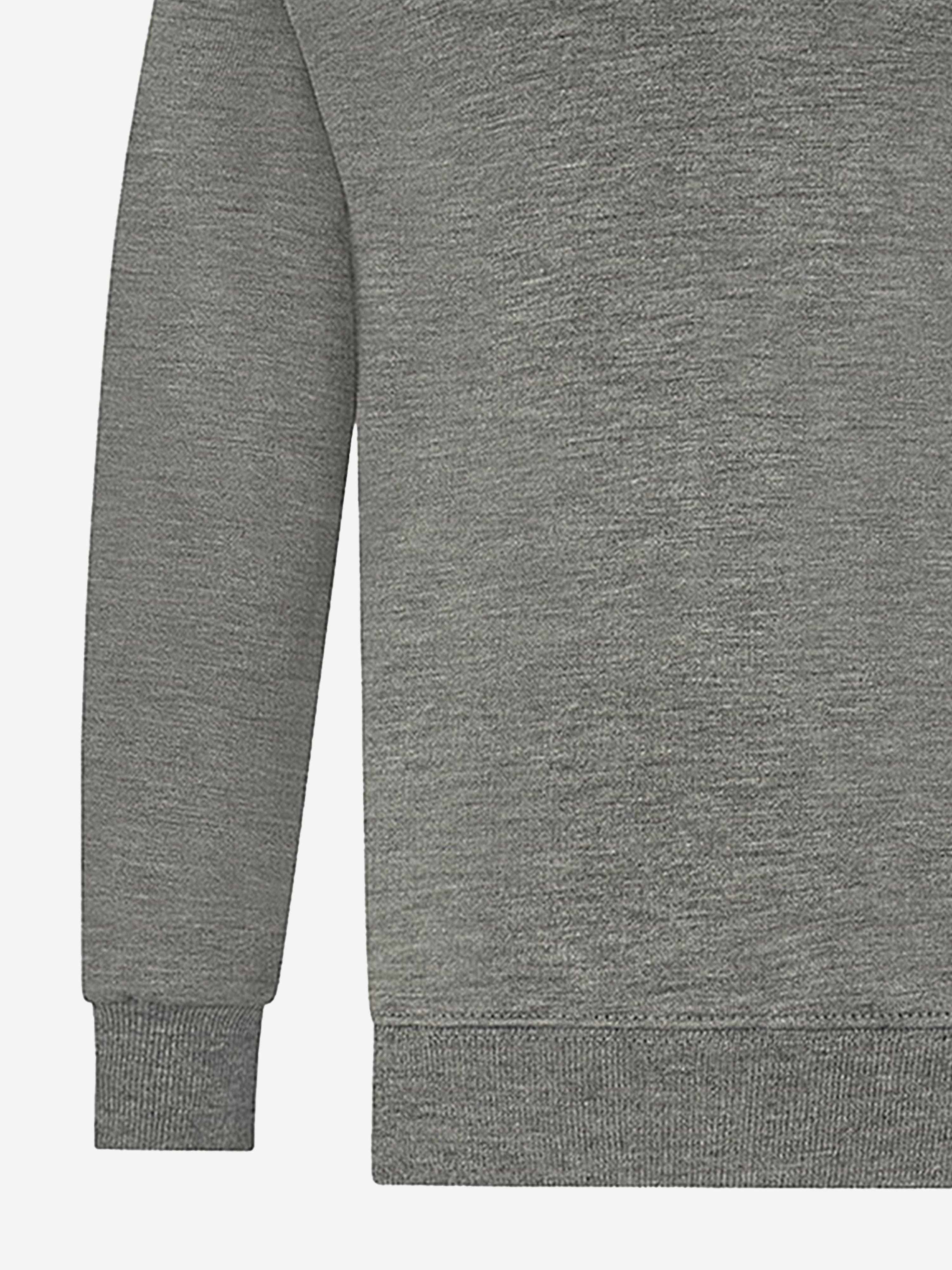 Zeco Kids School V-Neck Sweatshirt in Grey