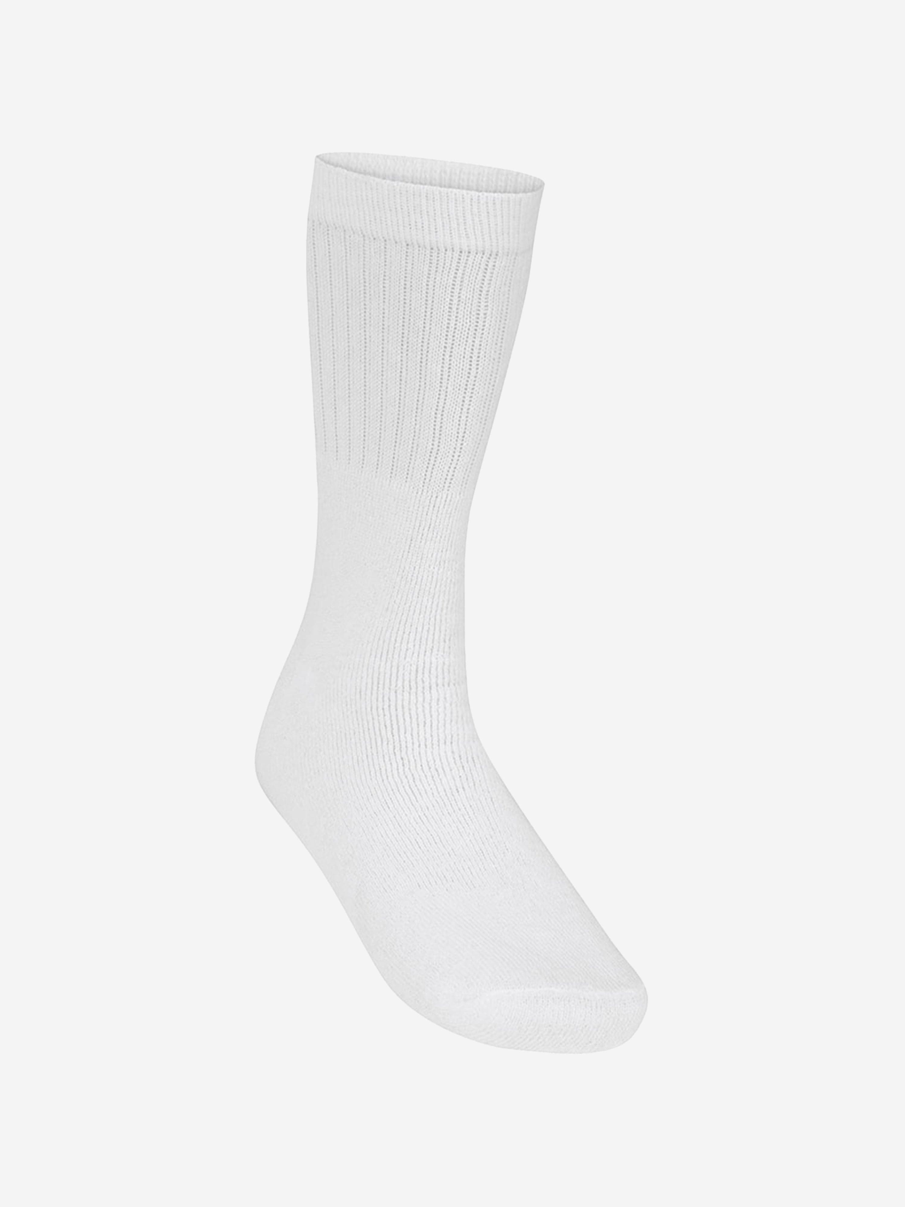 Zeco Kids School Sports Socks in White