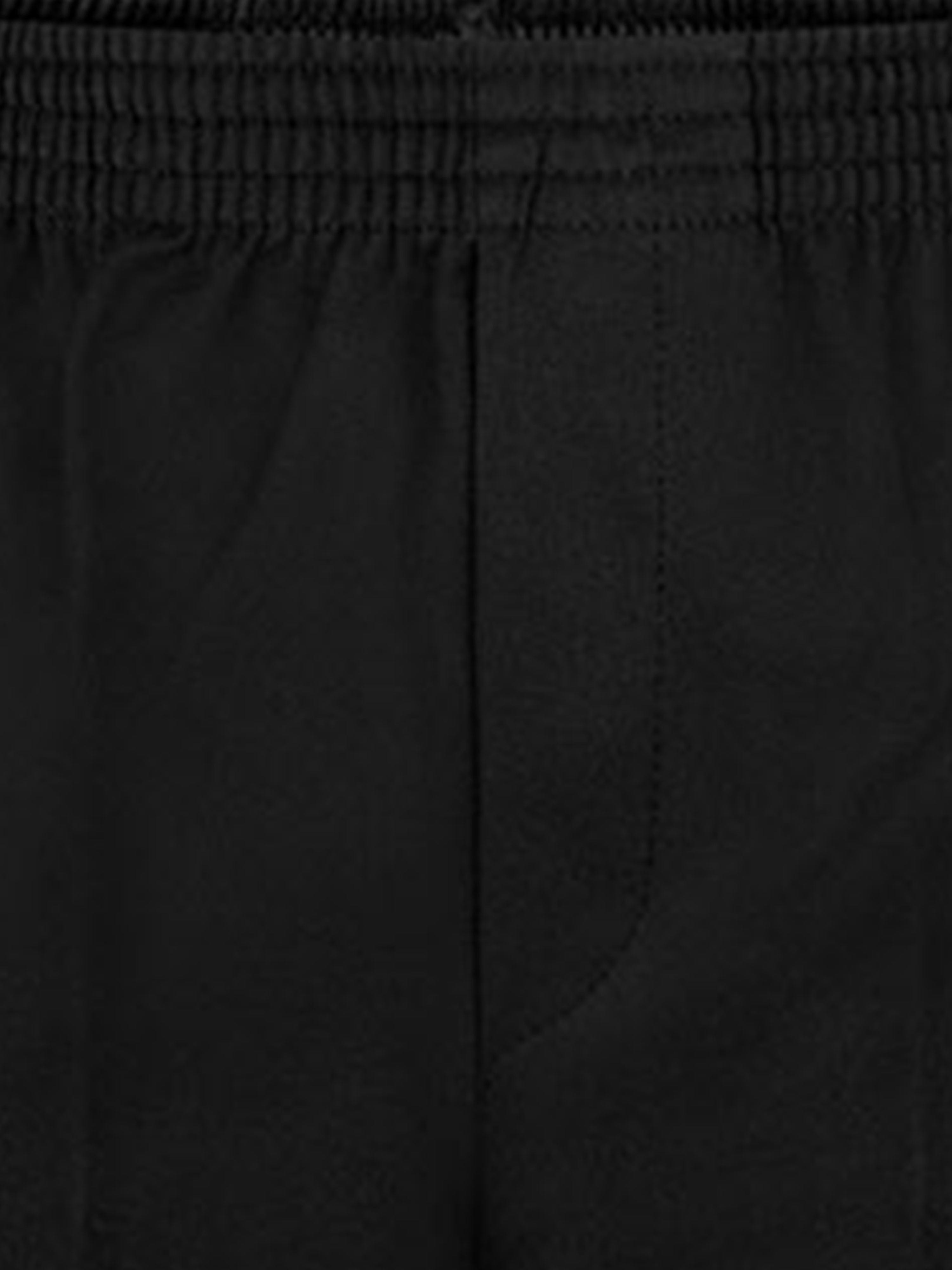 Zeco Boys School Full Elastic Pull Up Trousers in Black