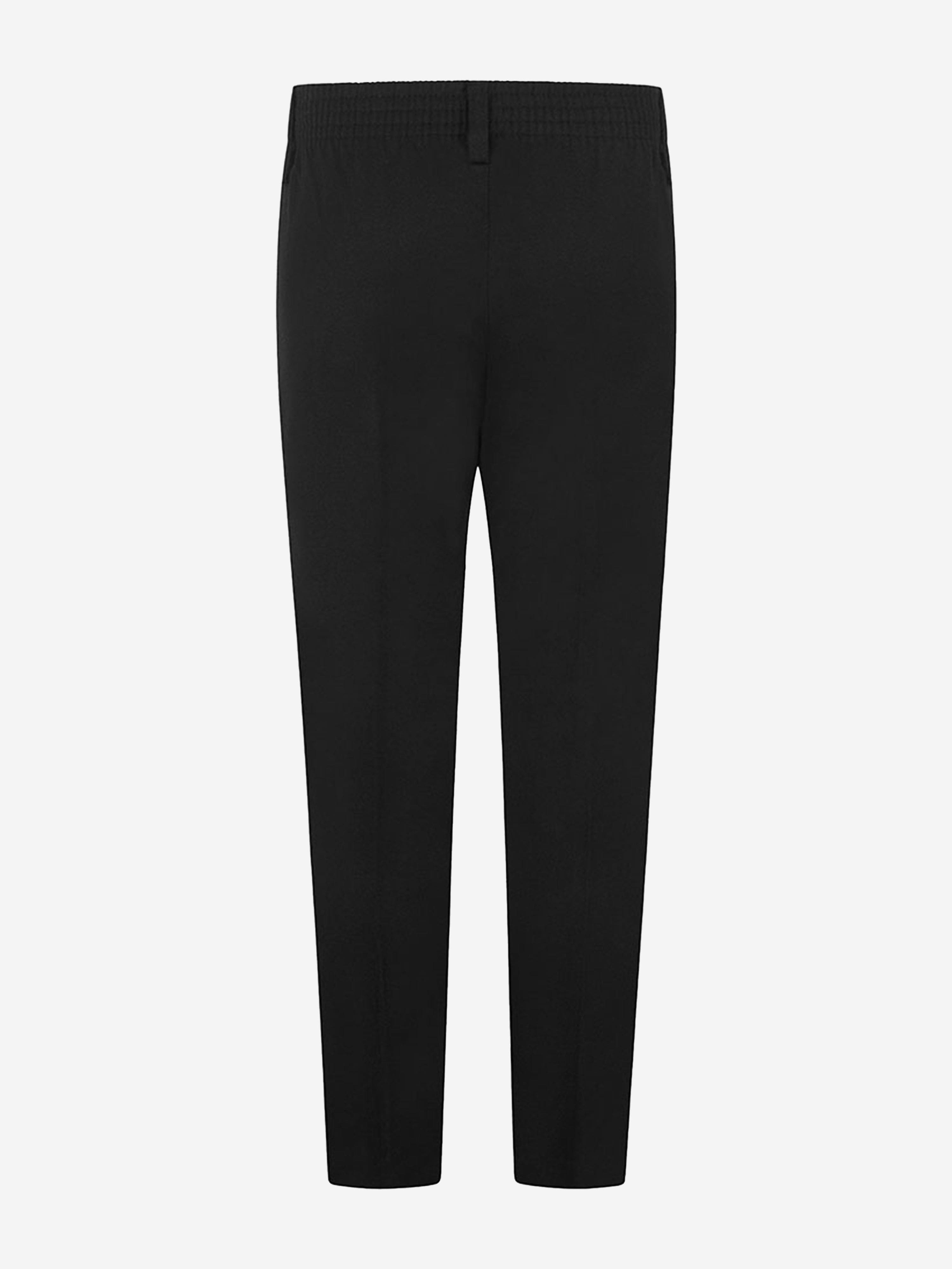 Zeco Boys School Slim Fit Trousers in Black