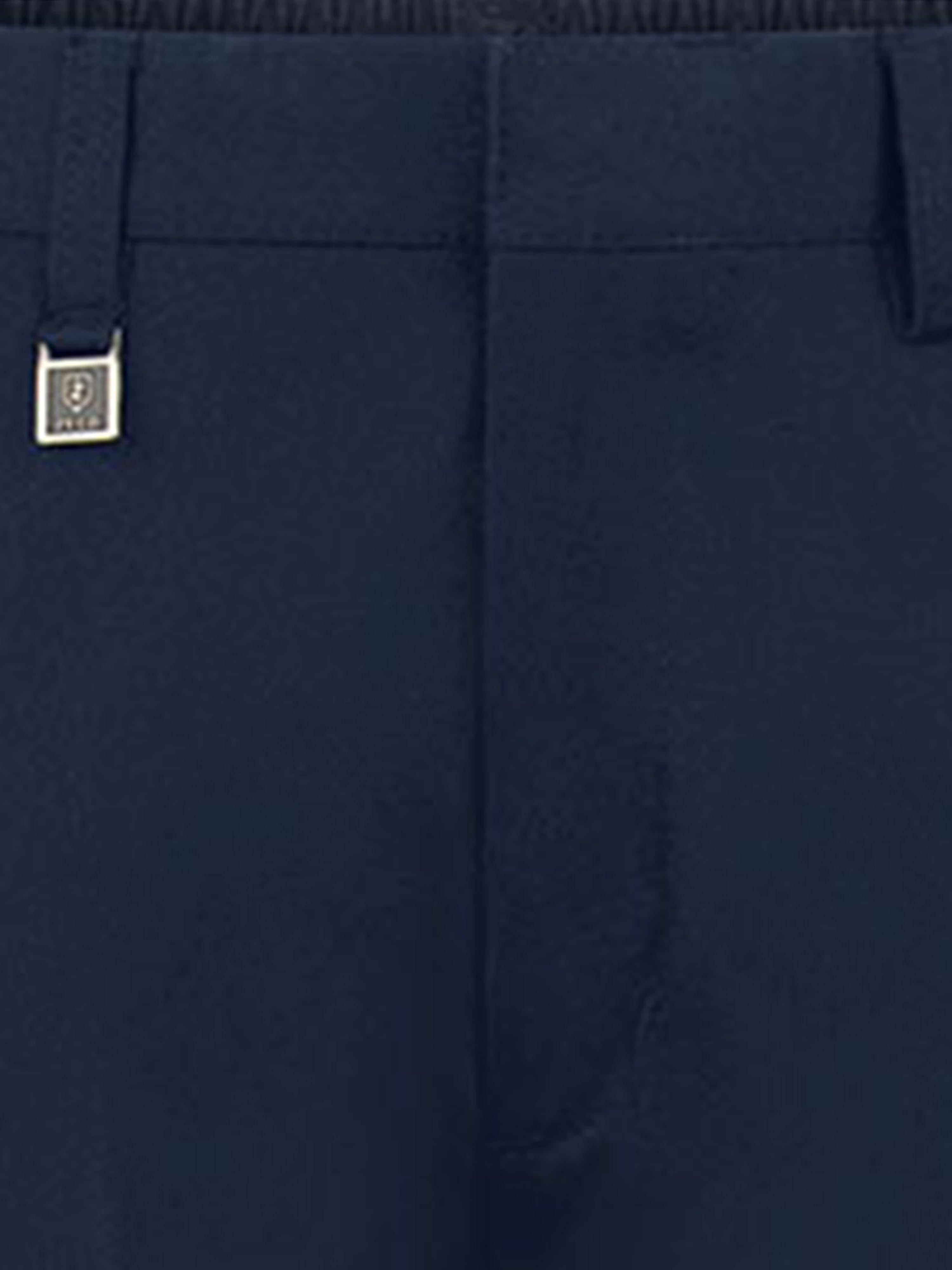 Zeco Boys School Slim Fit Trousers in Navy