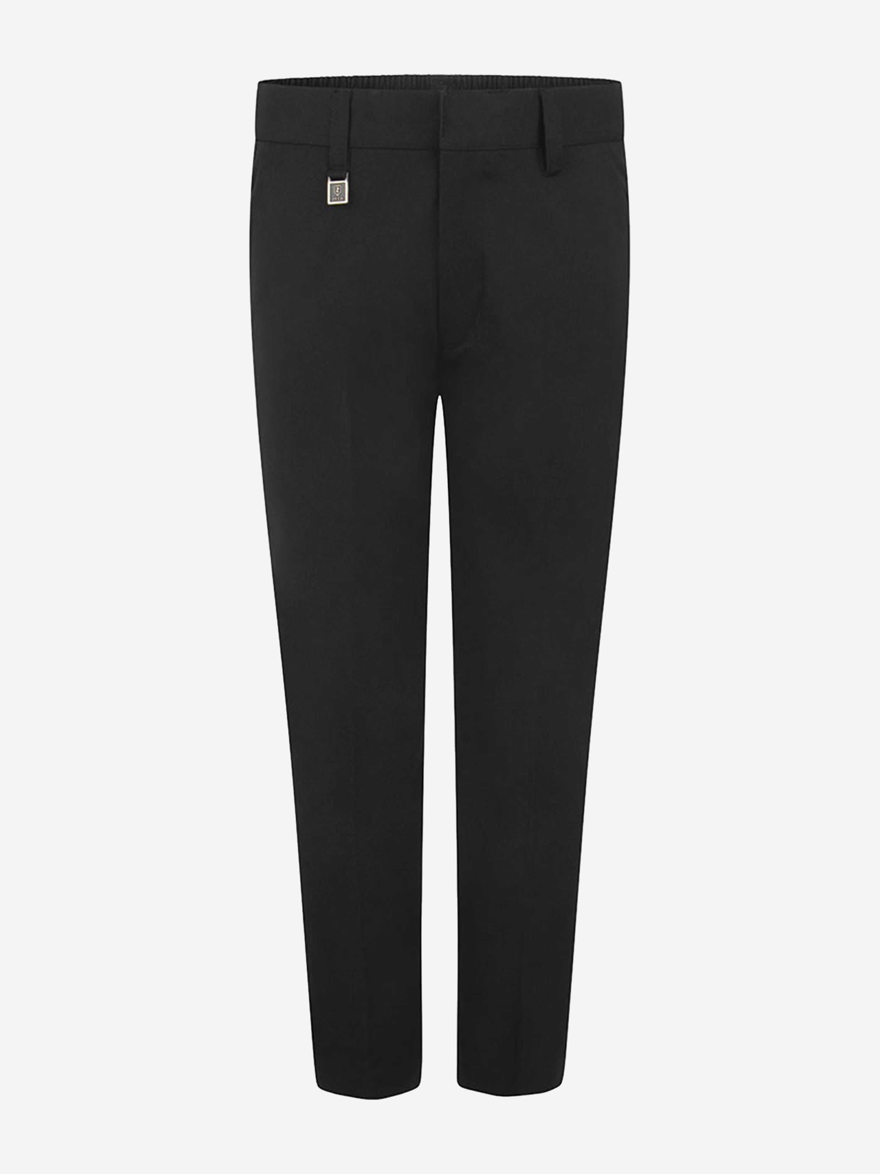 Zeco Boys School Standard Fit Trousers in Black