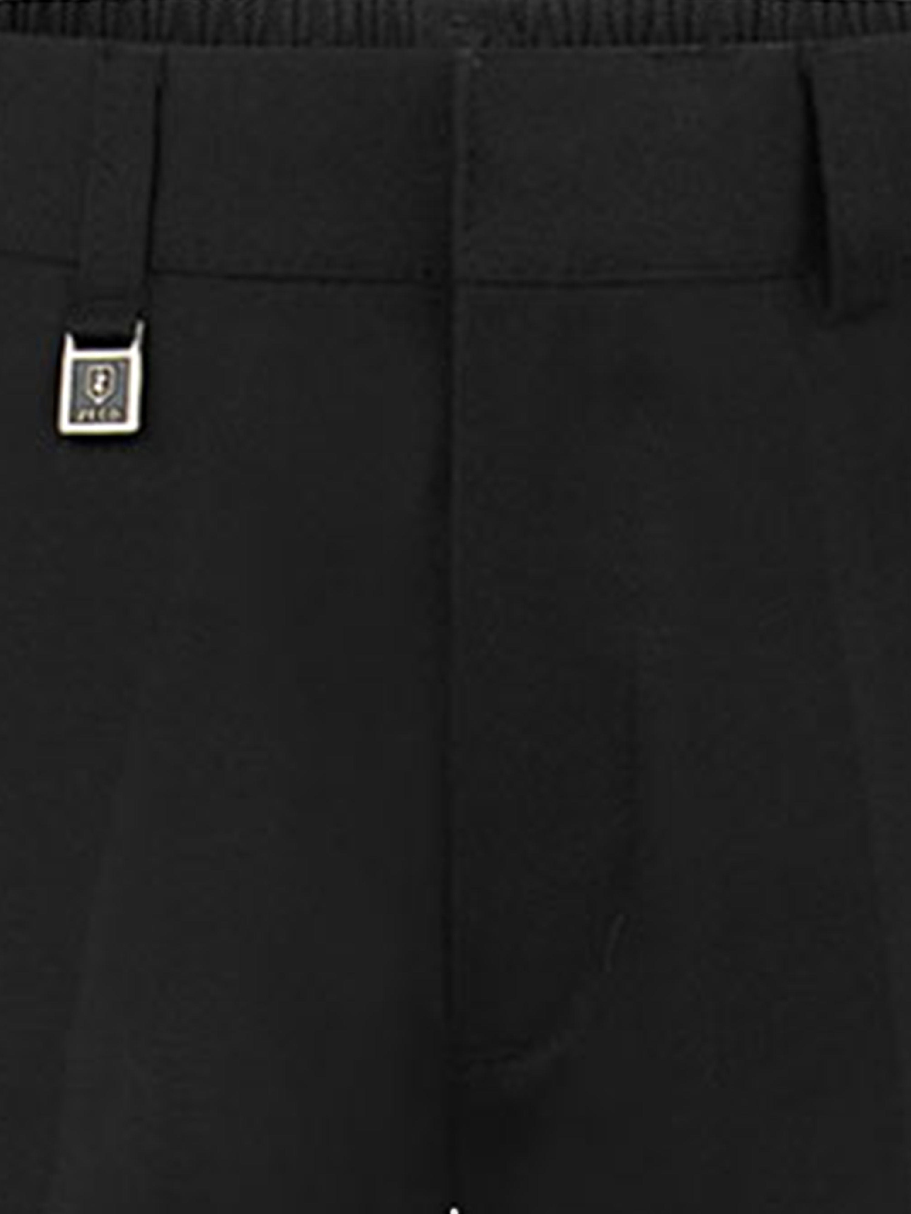 Zeco Boys School Sturdy Fit Trousers in Black