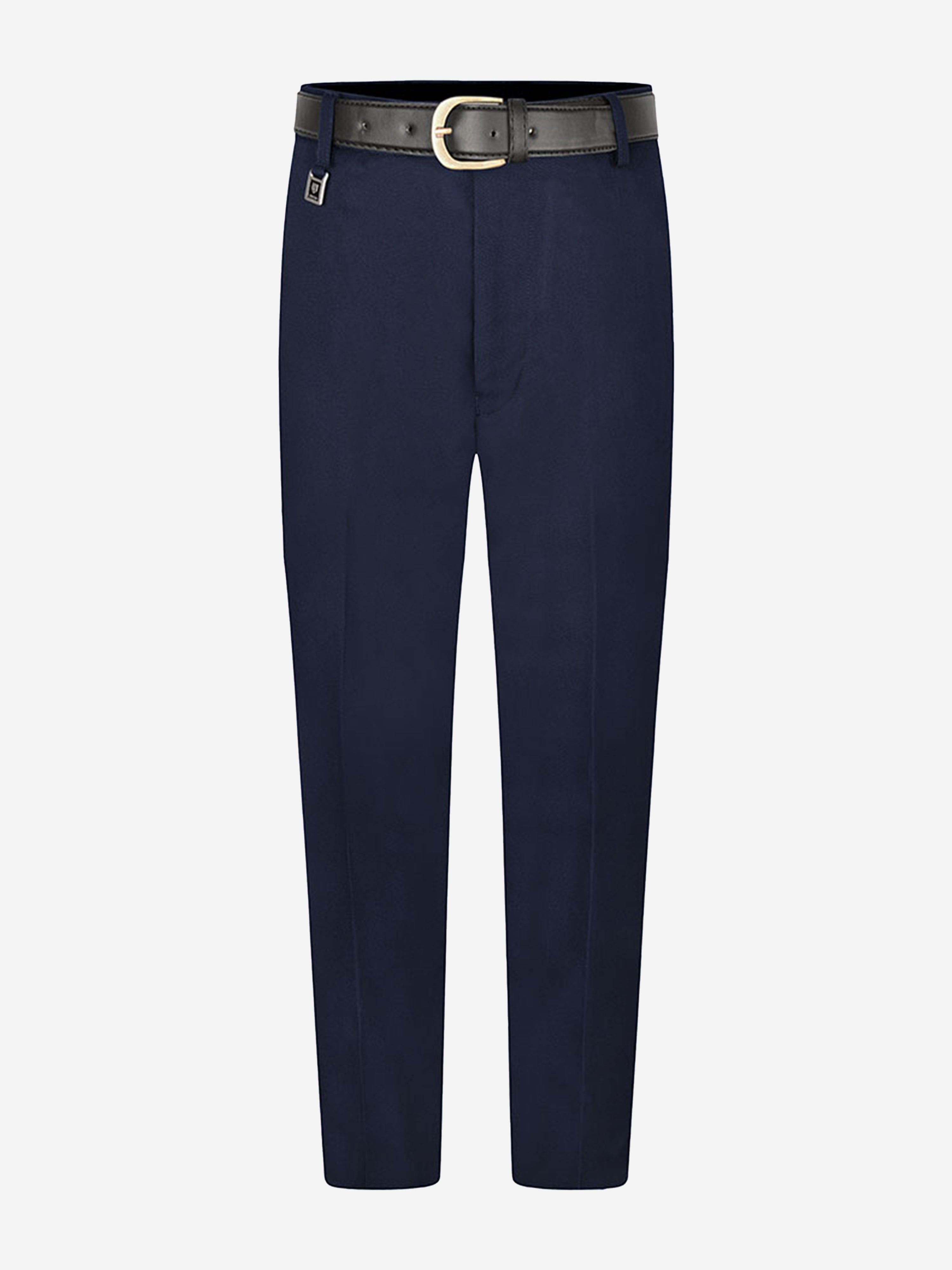 Zeco Boys School Senior Standard Fit Trousers - Regular Leg in Navy